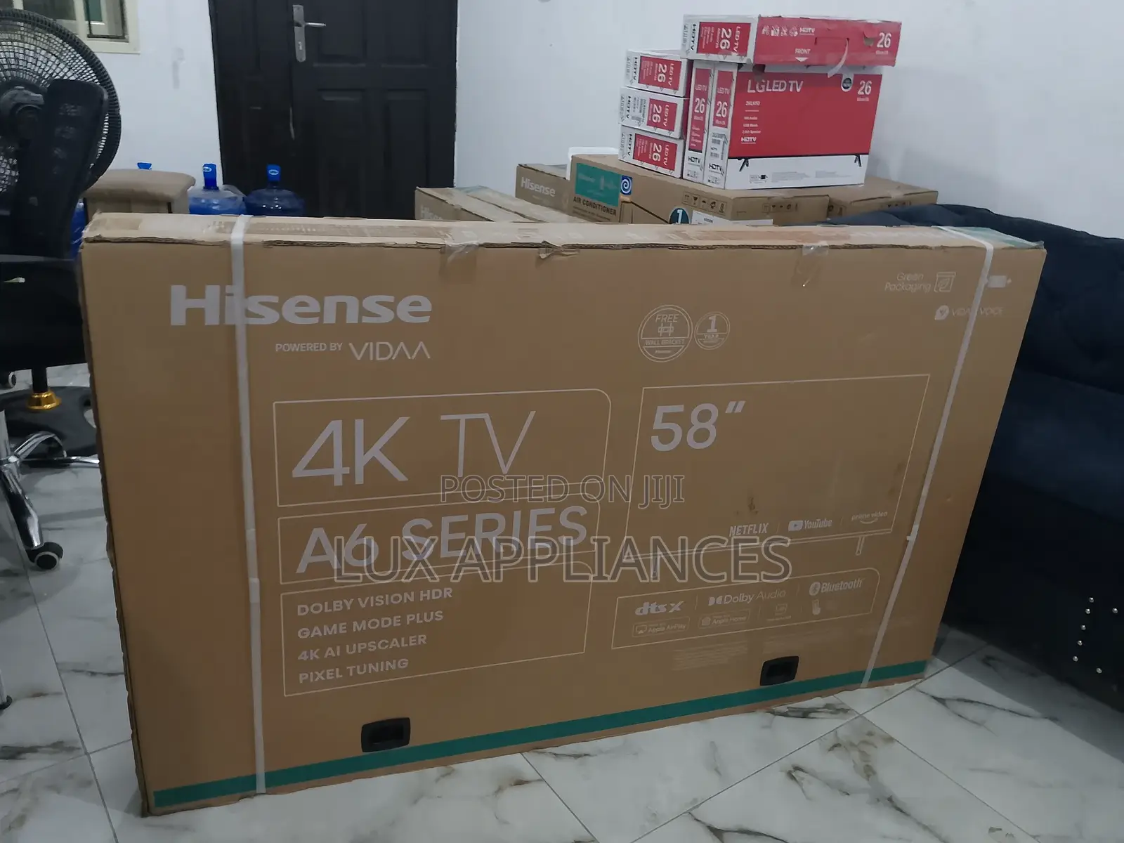 Cool Hisense Smart 58 Inches Tv