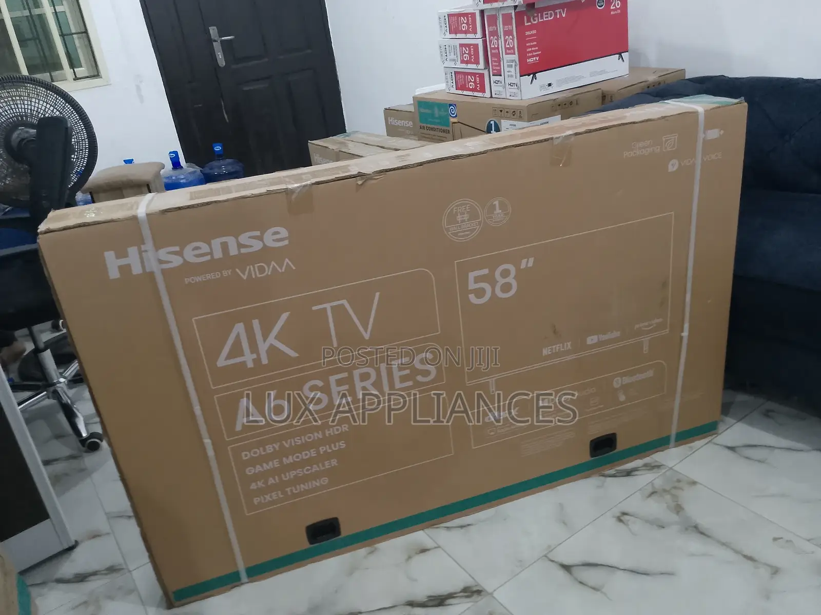 Cool Hisense Smart 58 Inches Tv