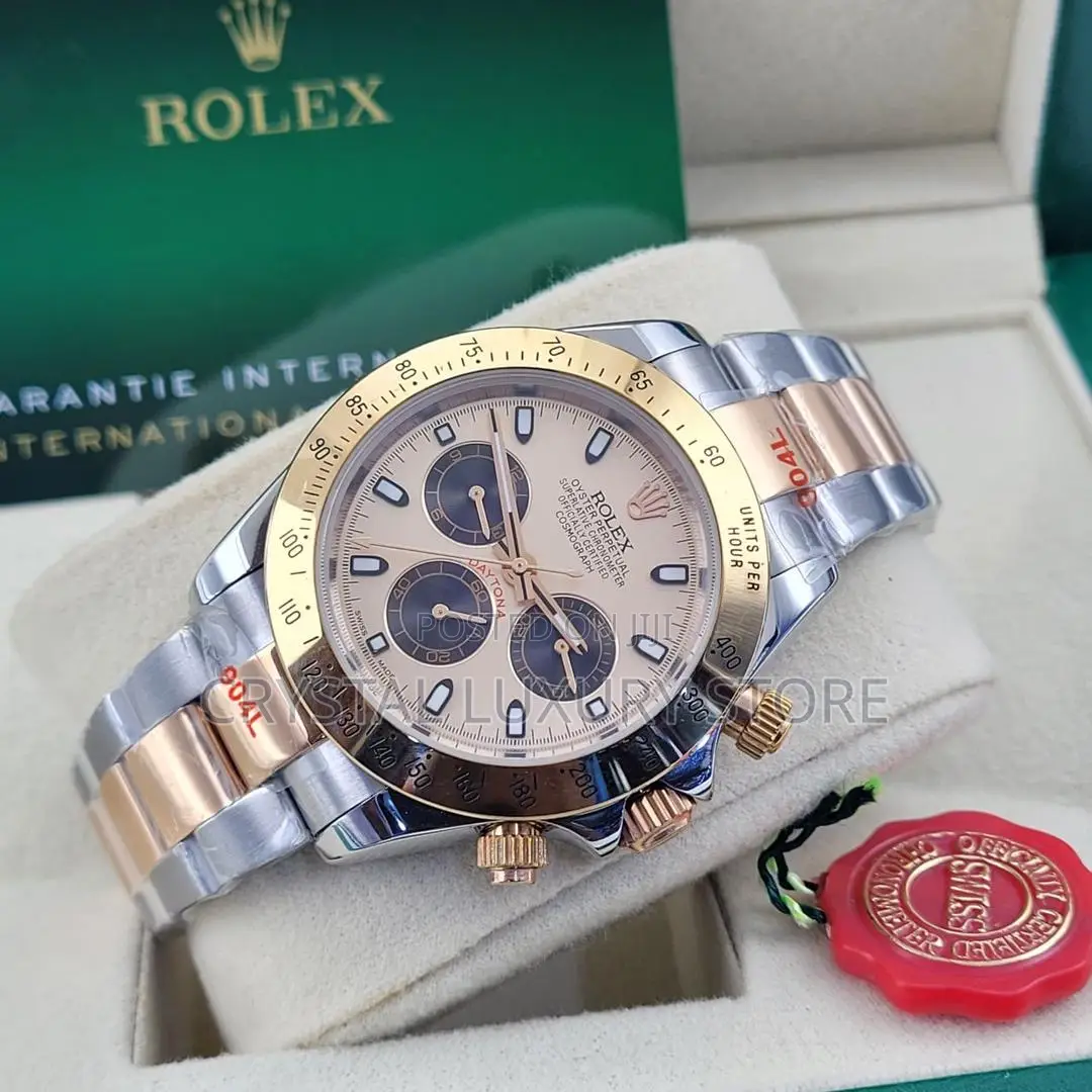 Rolex Quality Luxury Men Chain Wristwatch