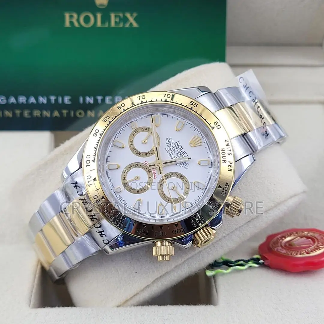 Rolex Quality Luxury Men Chain Wristwatch