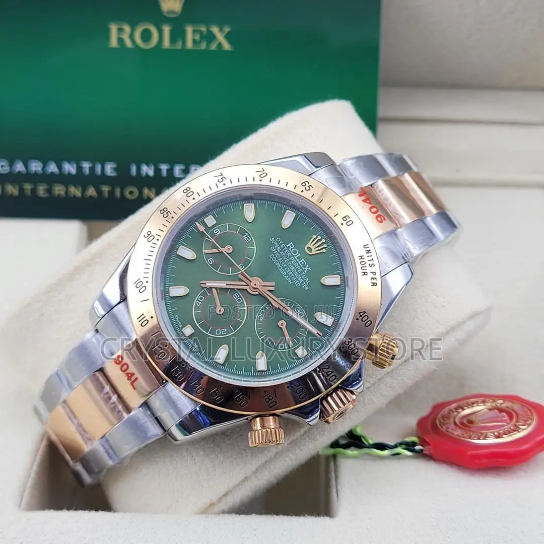 Rolex Quality Luxury Men Chain Wristwatch