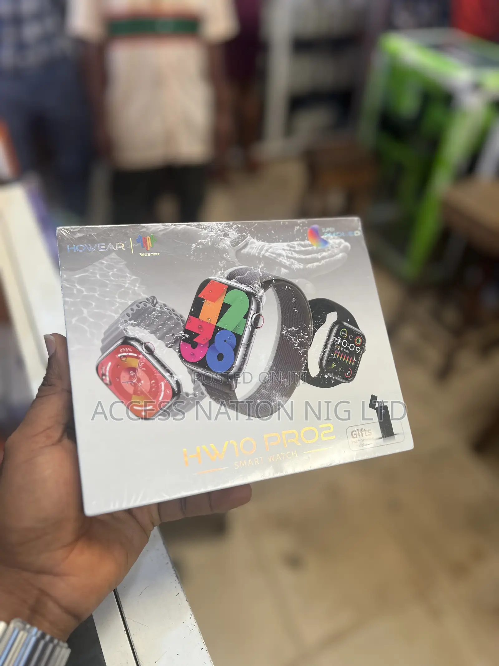 2024 Hw10 Pro 2 Smart Watch With Dynamic Island And Lighter
