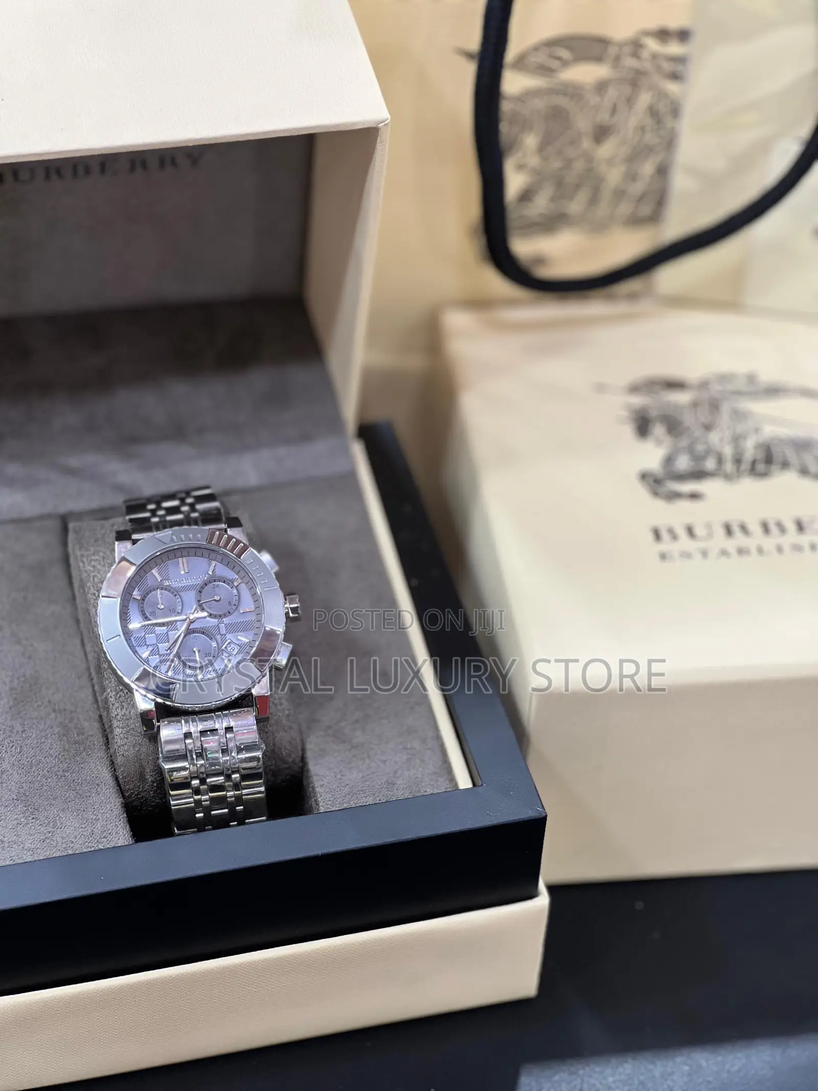 Burberry Quality Luxury Men Wristwatch