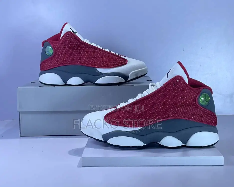 Original Air Jordan 13 Retro Red Flint Sneakers