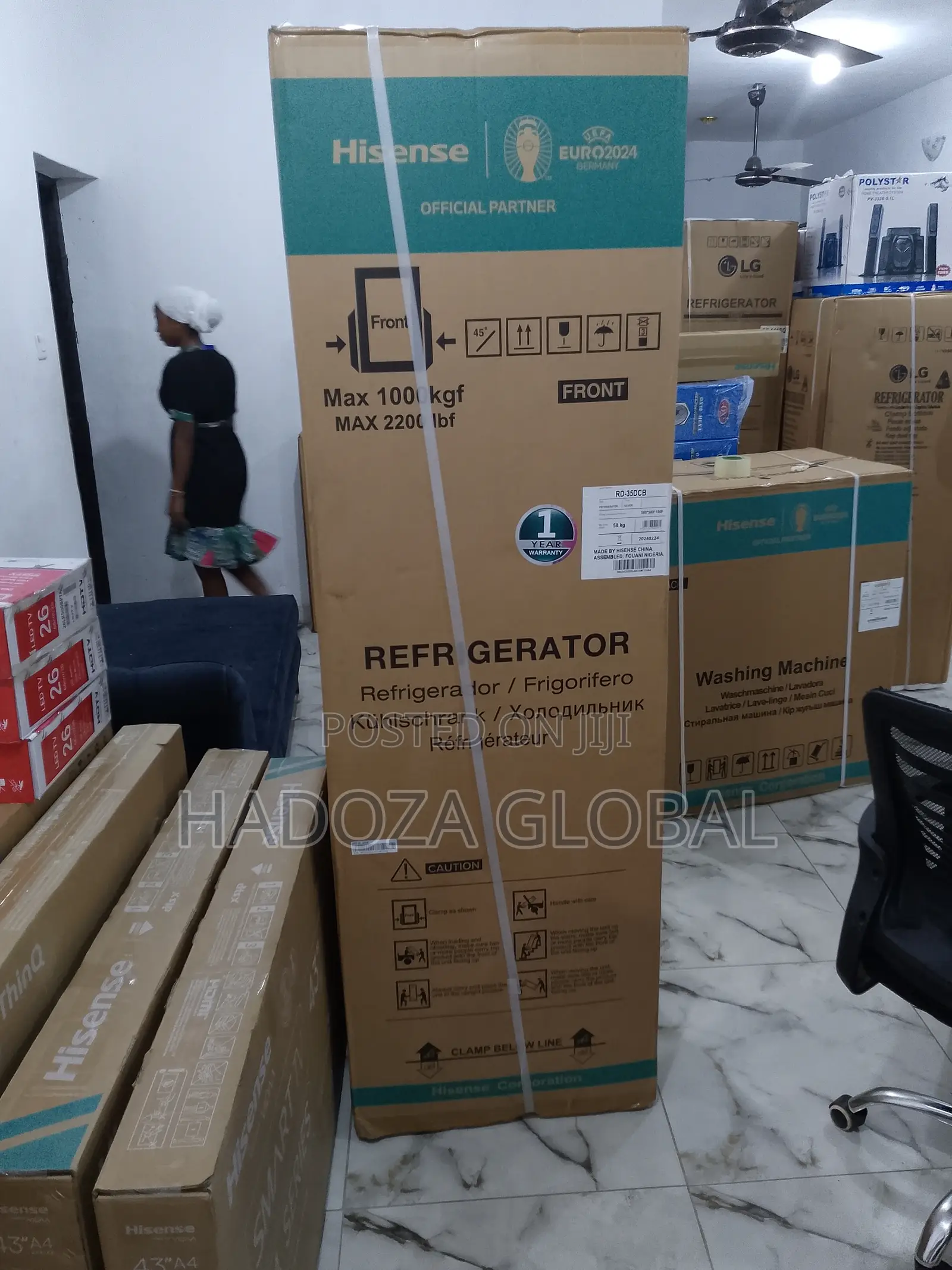 Hisense Brand New Quality Bottom Freezer 264L