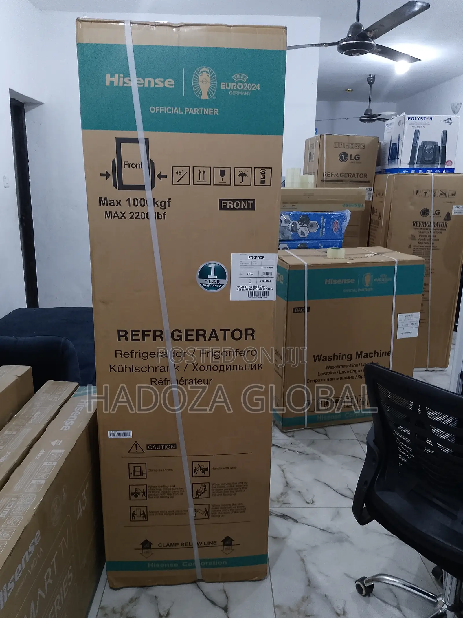 Best Brand New Hisense Refrigerator 264L Available Now