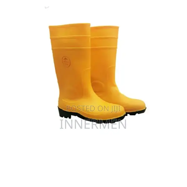 PVC Steel Toe Waterproof Rubber Rain Boots/ Work Boots