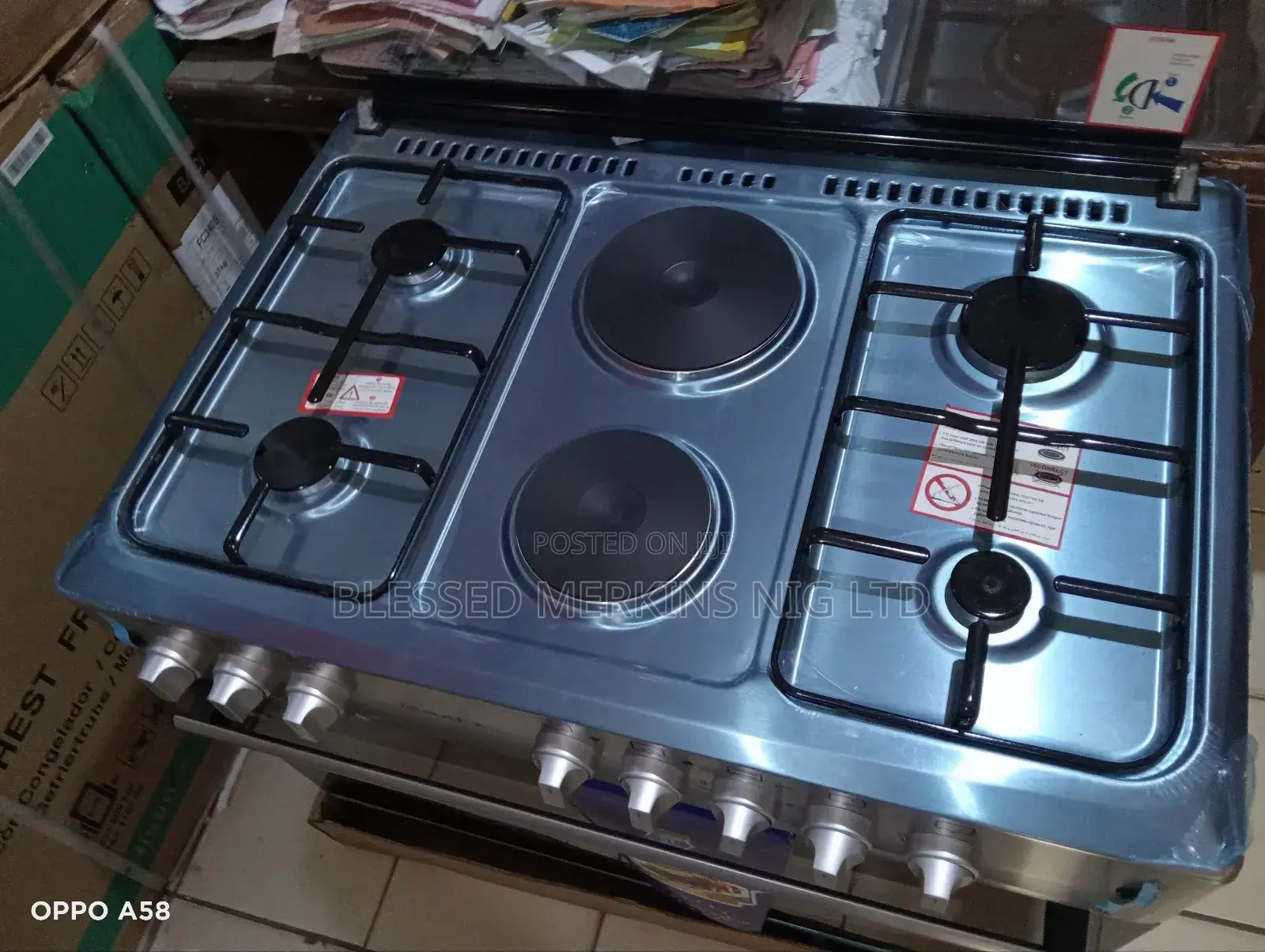 Maxi Gas Cooker 6 Burners