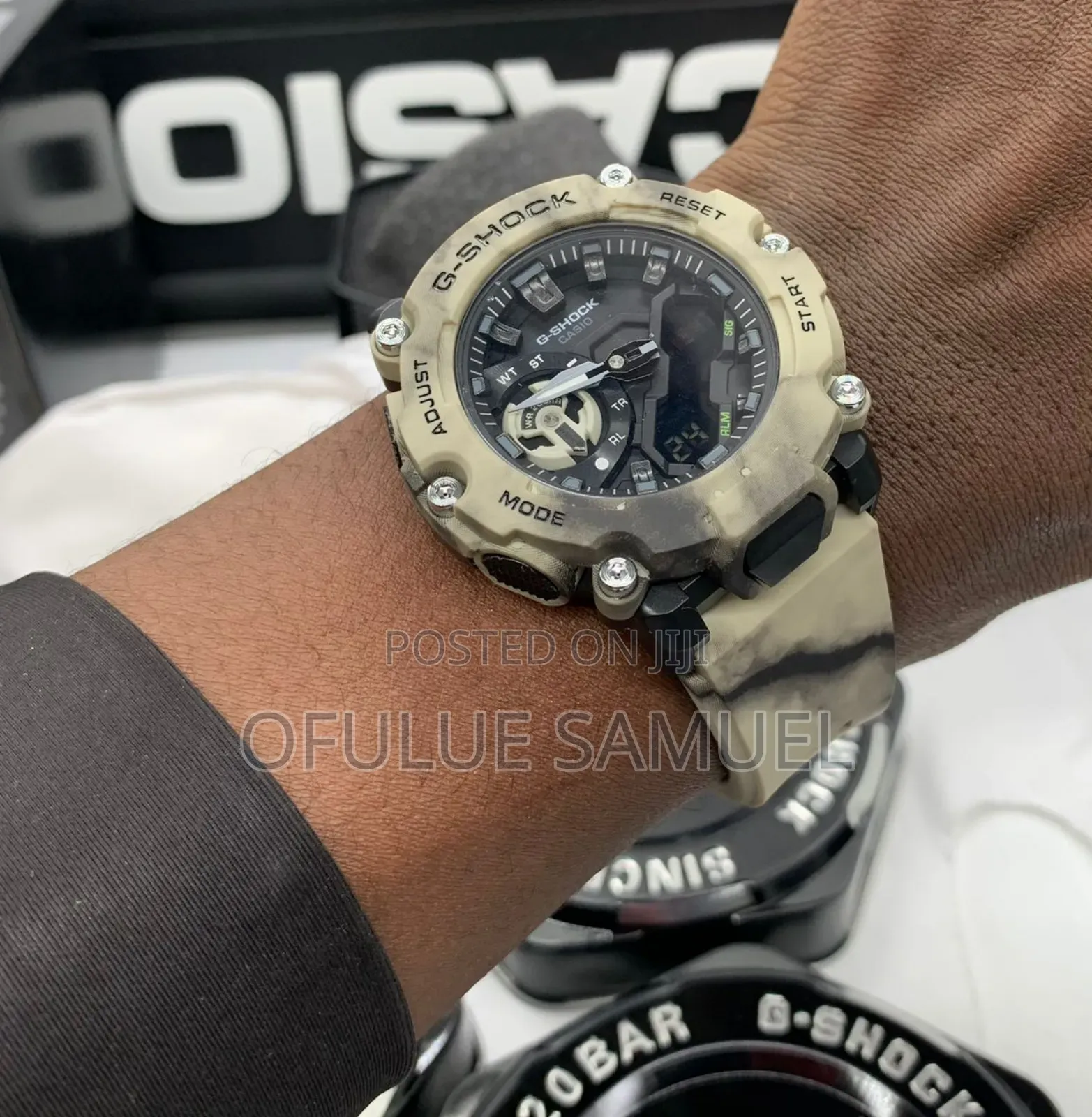Gshock Rubber Strap Wristwatch
