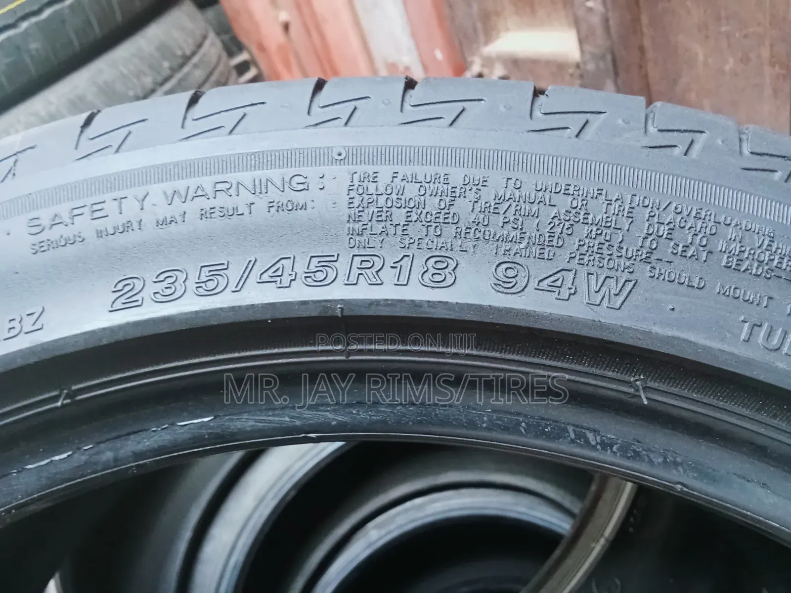 First Grade Quality Used Bridgestone Tyres Available Now
