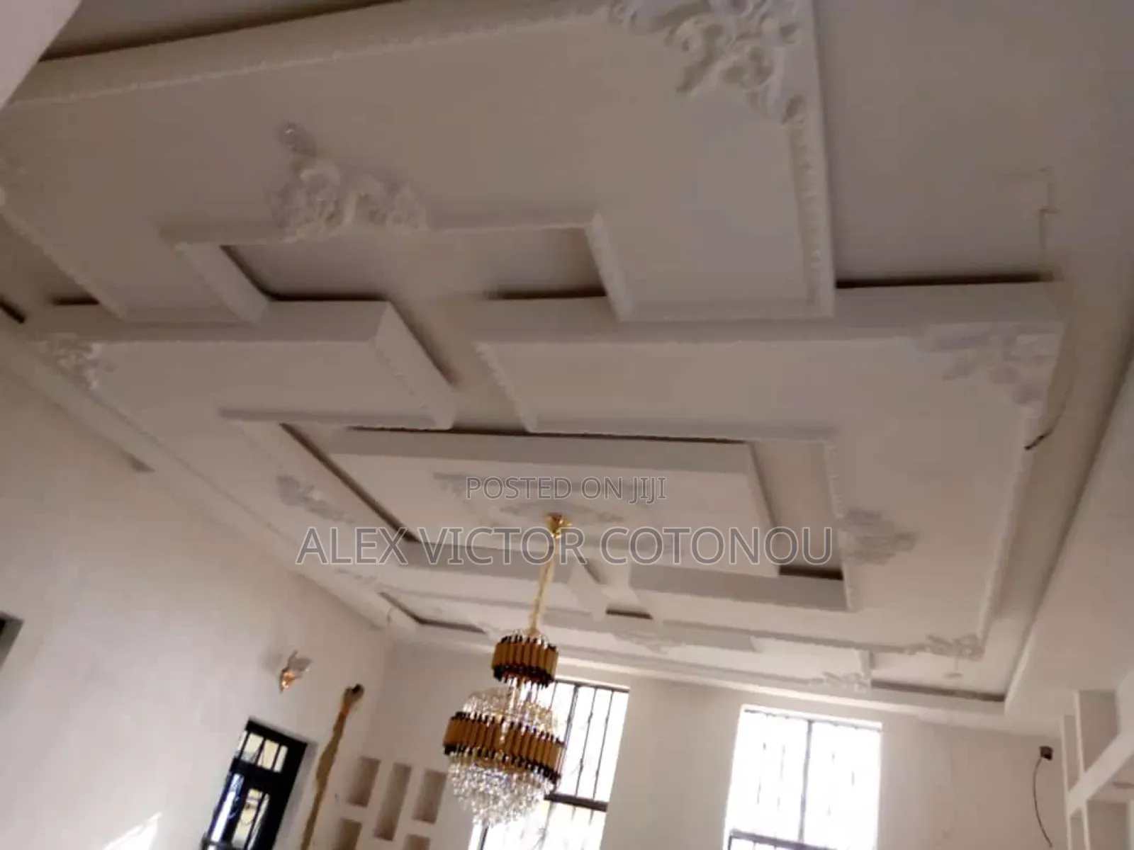 Pop Ceiling Work and Some of Wall Designs