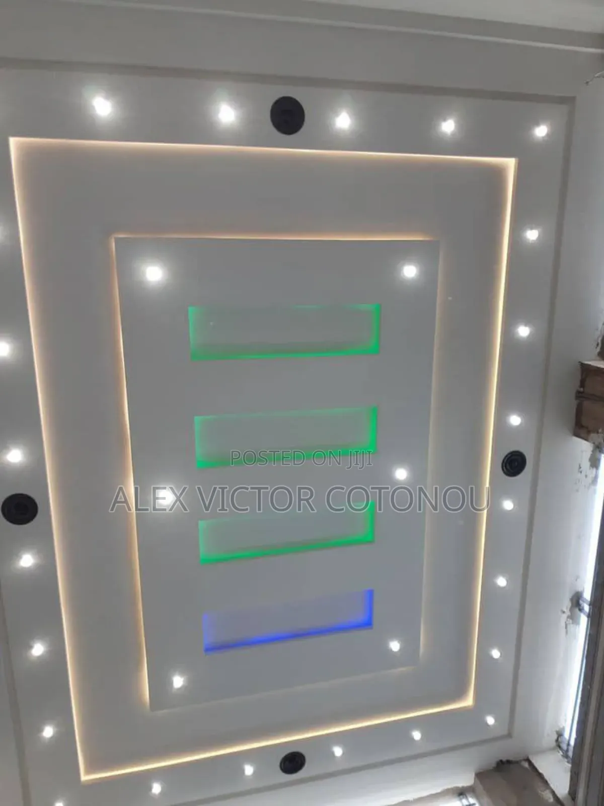 Pop Ceiling Work and Some of Wall Designs