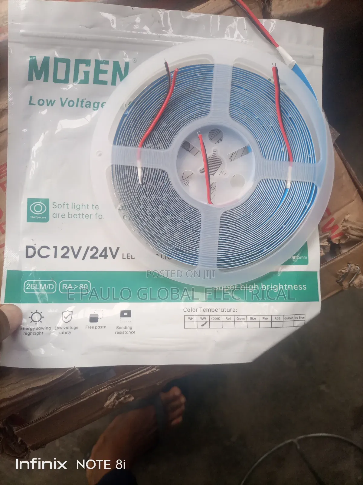 12volts Led Tape Light Warm Color