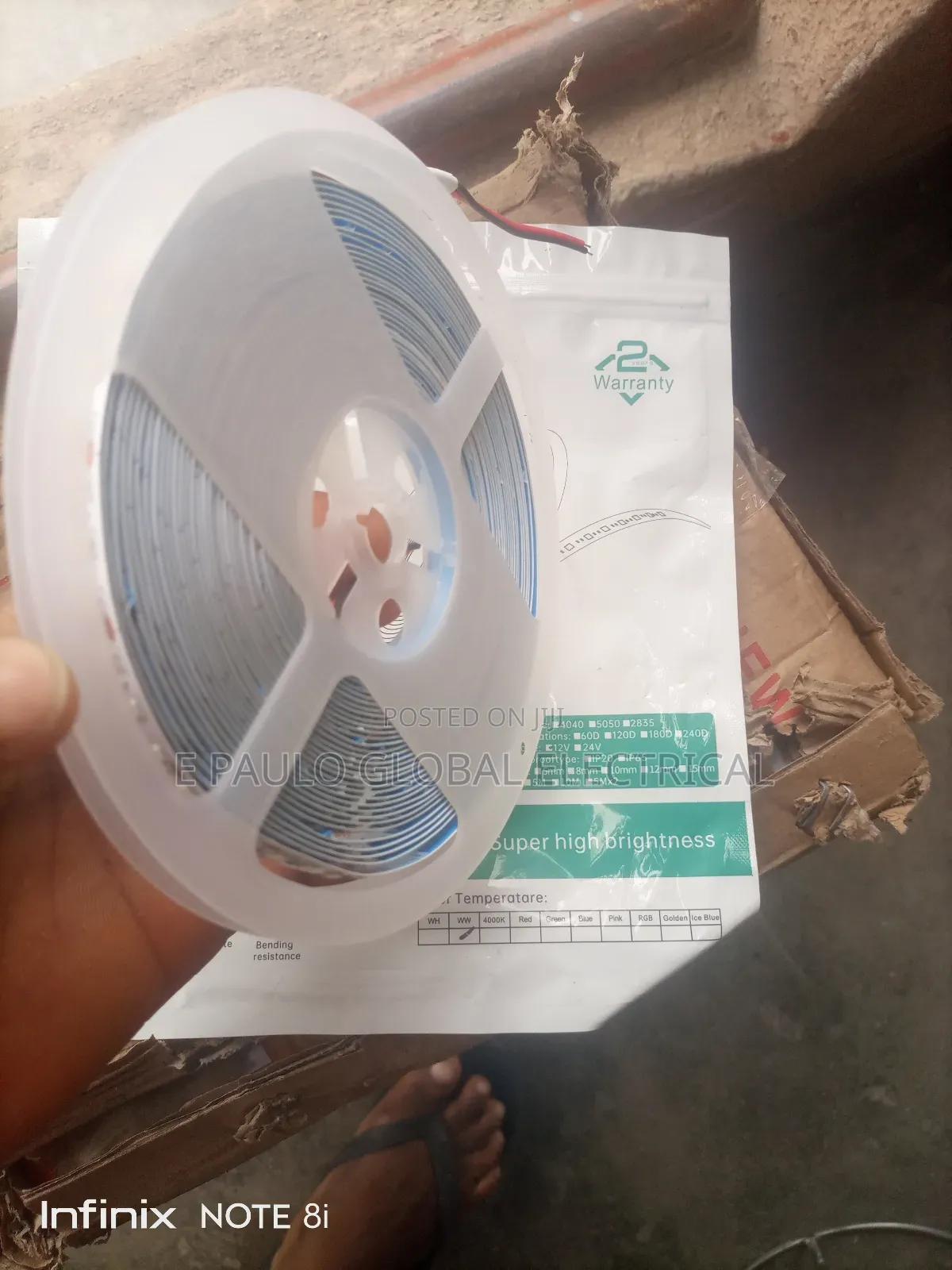 12volts Led Tape Light Warm Color