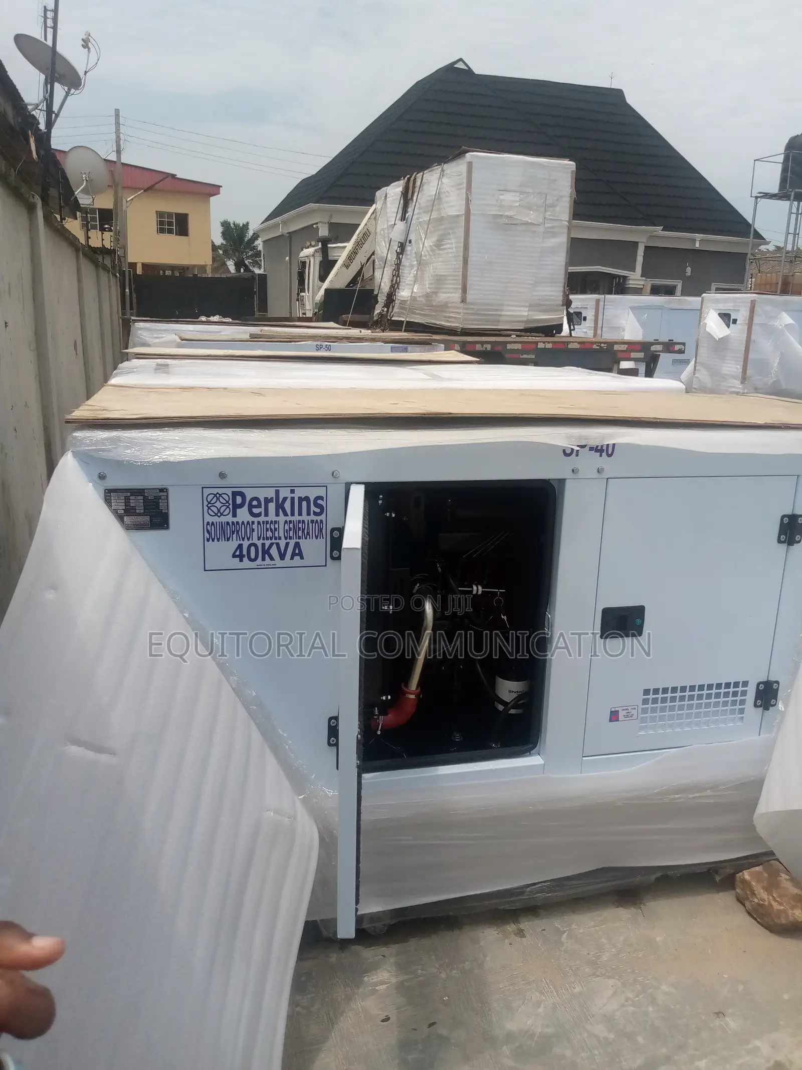 Perkins Diesel Generator 40kva Single Phase