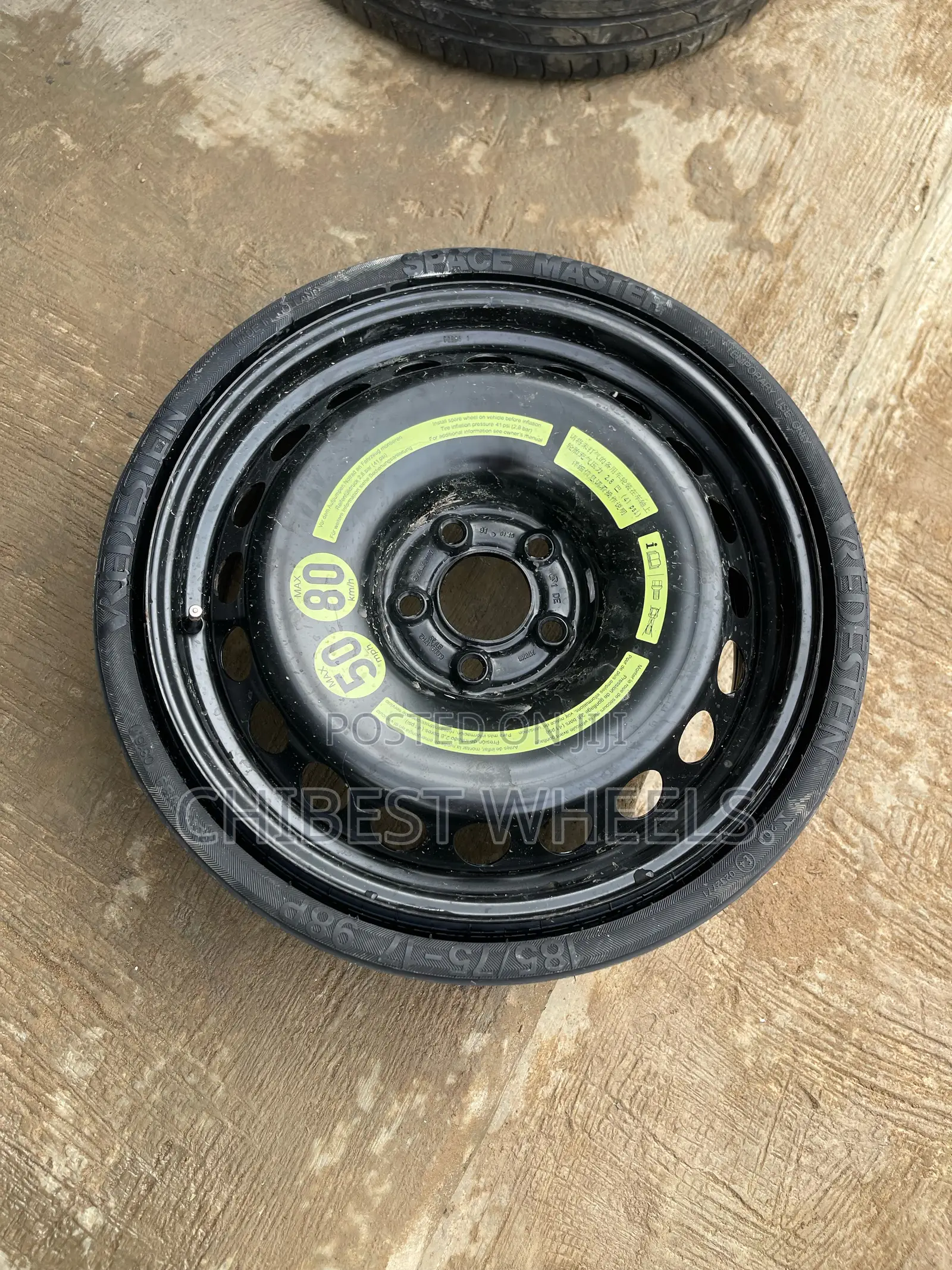 Temporary Tire for Mercedes Benz GLK 350