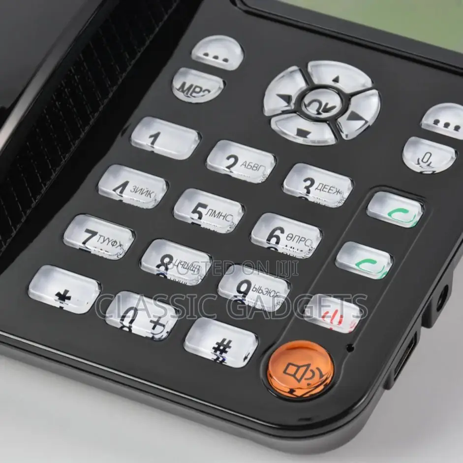 GSM Dual Card Fixed Wireless Desktop Phone GSM With SIM Card
