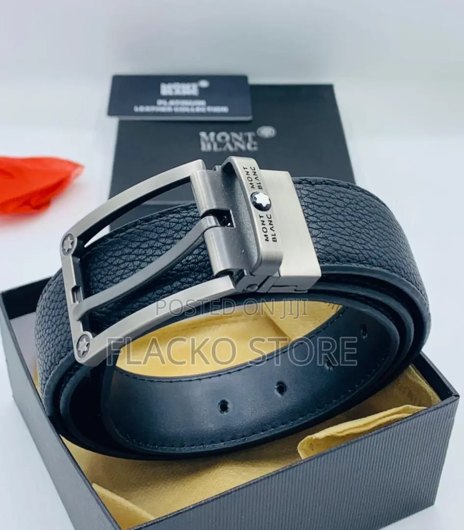 Original Mont Blanc Leather Belts