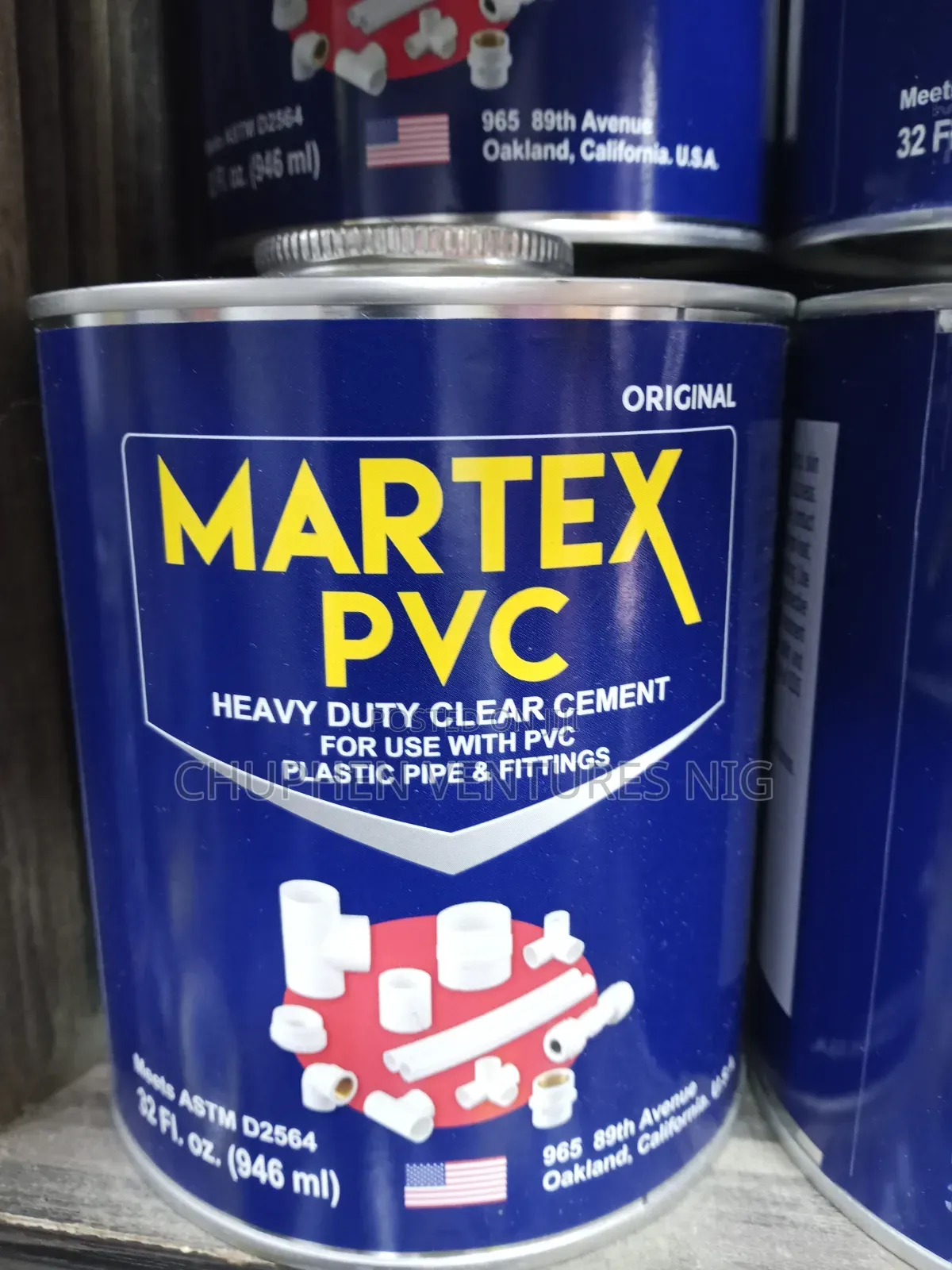 Heavy Duty Clear Cement for P C Pipes and General Fittings.