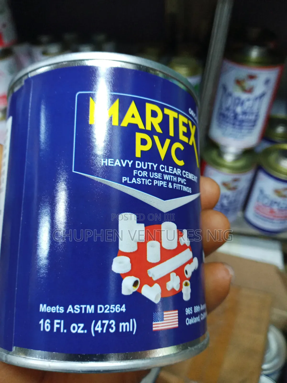 Heavy Duty Clear Cement for P C Pipes and General Fittings.