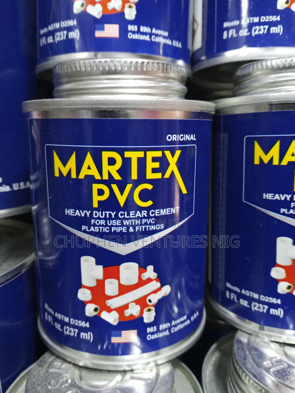 Heavy Duty Clear Cement for P C Pipes and General Fittings.