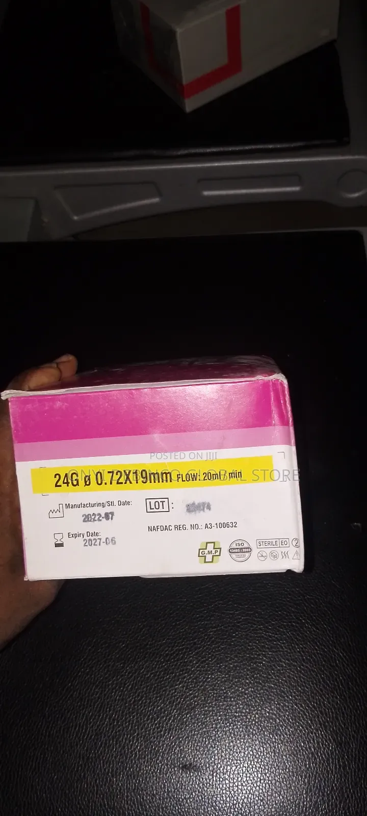Axiom Yellow Cannula 50 Pieces