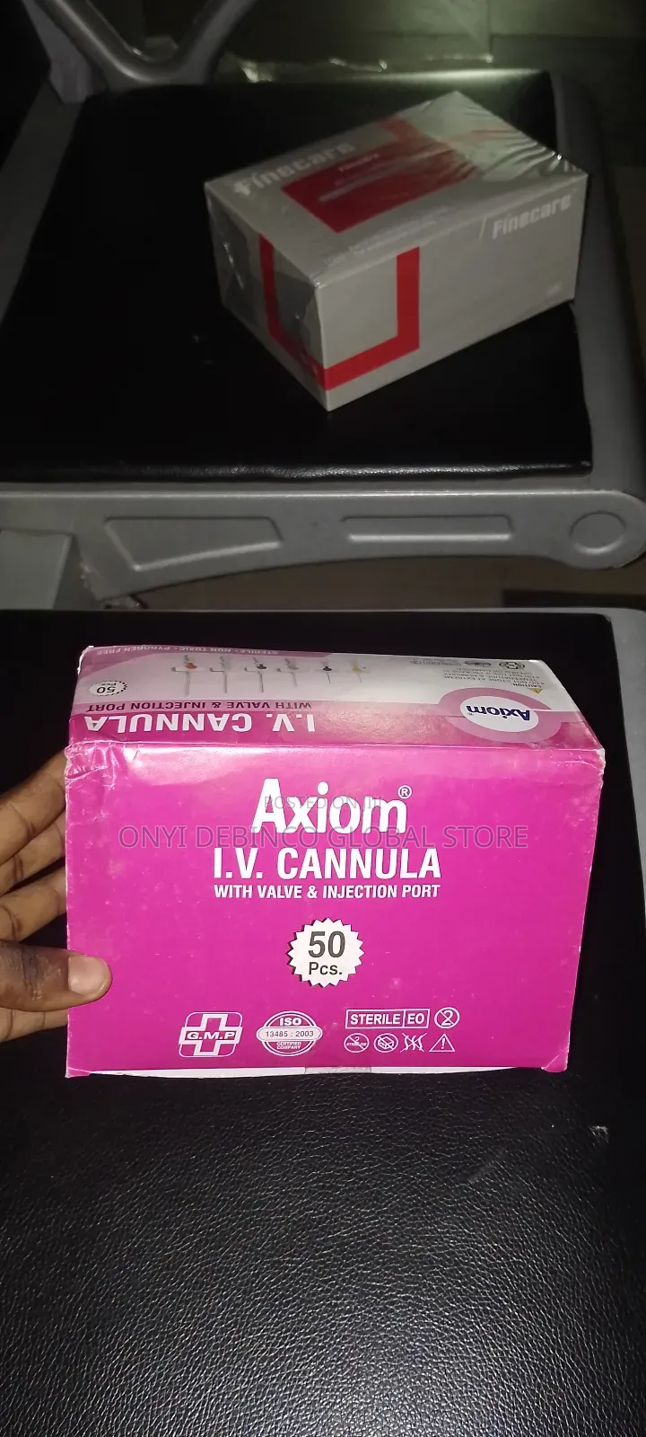 Axiom Yellow Cannula 50 Pieces