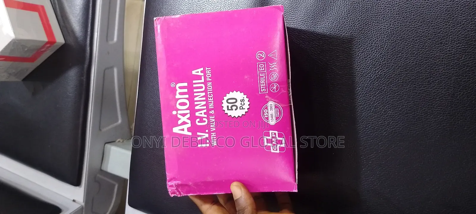 Axiom Yellow Cannula 50 Pieces