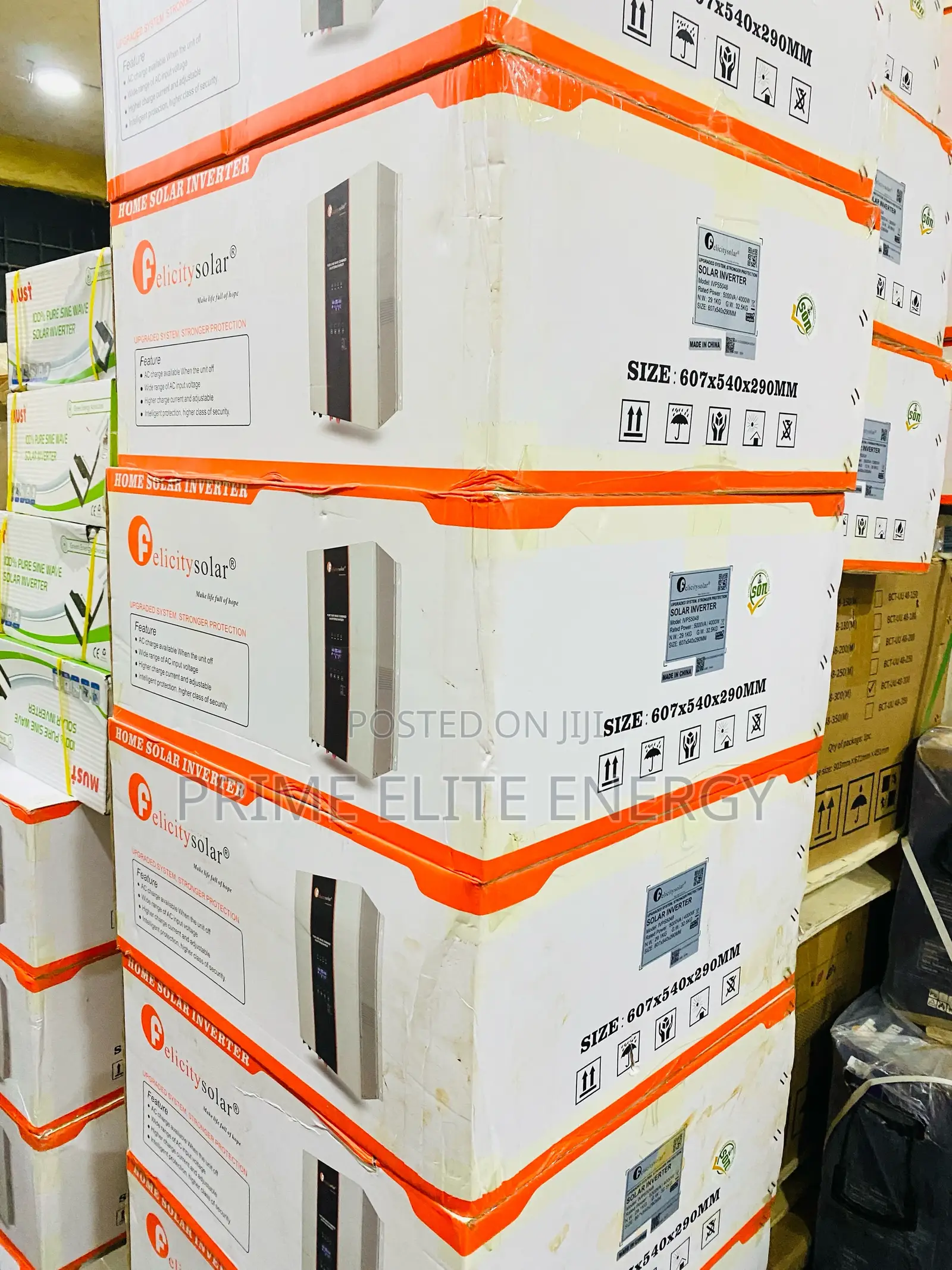 7.5kva Hybrid Felicity Solar Inverter Mppt 120a