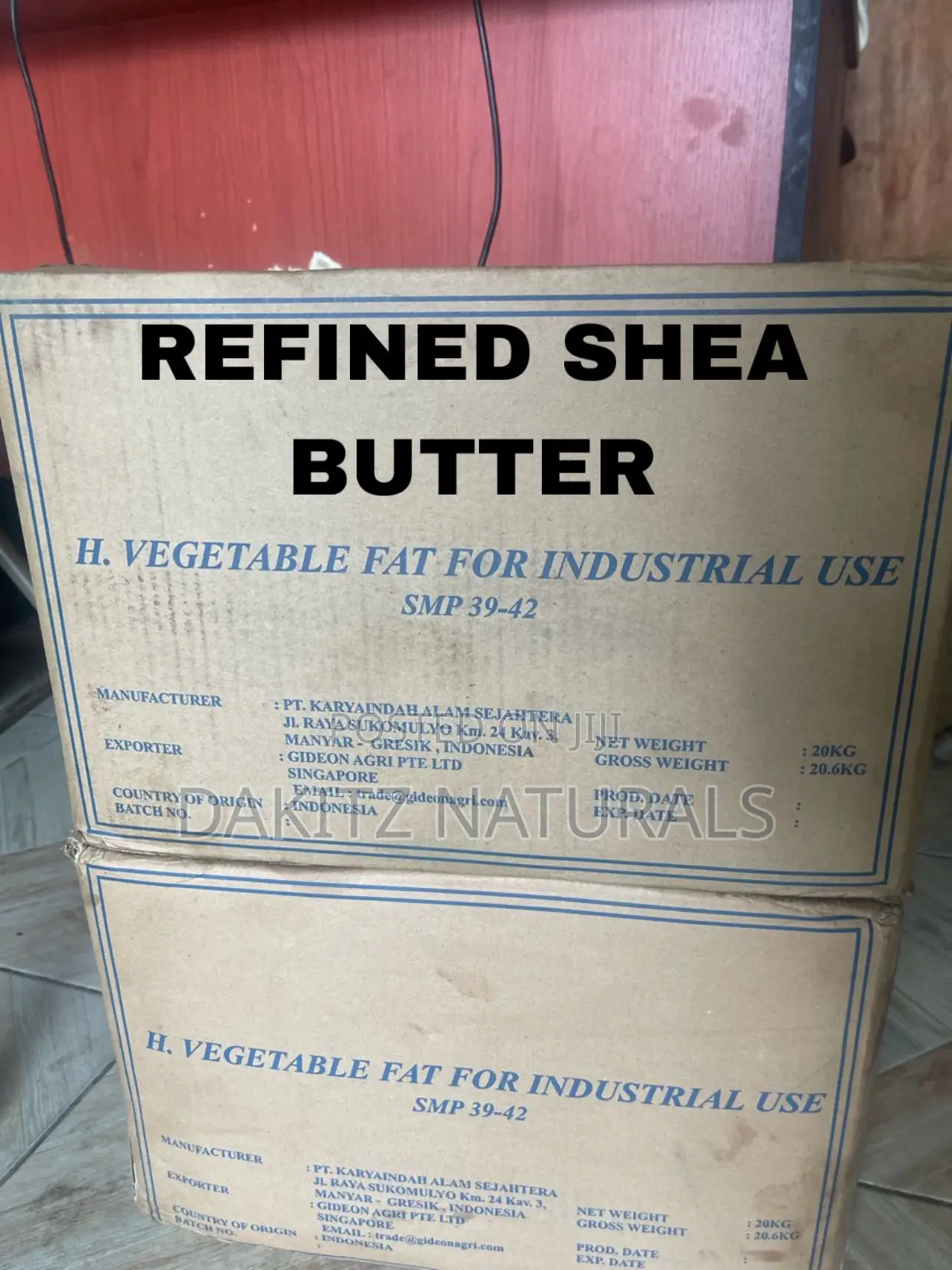 Refined Shea Butter White Shea Butter 20kg