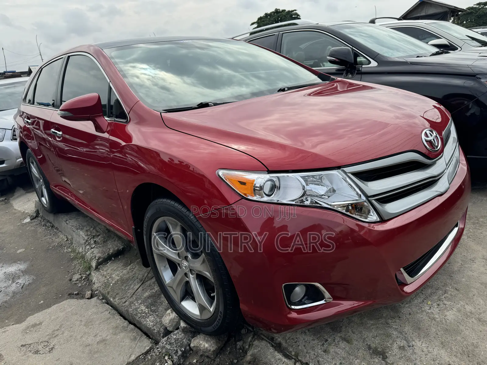 Toyota Venza XLE AWD V6 2013 Red