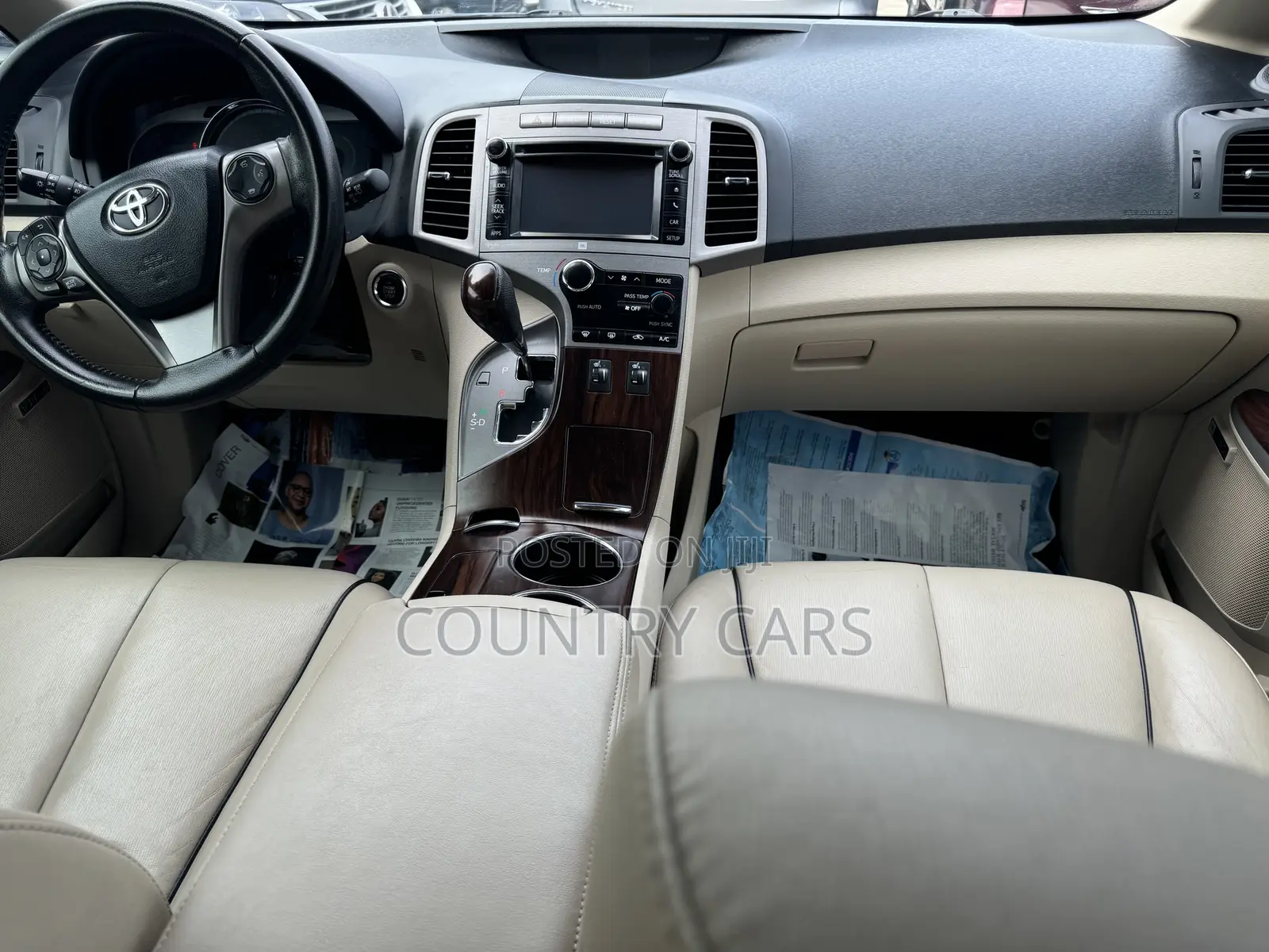 Toyota Venza XLE AWD V6 2013 Red