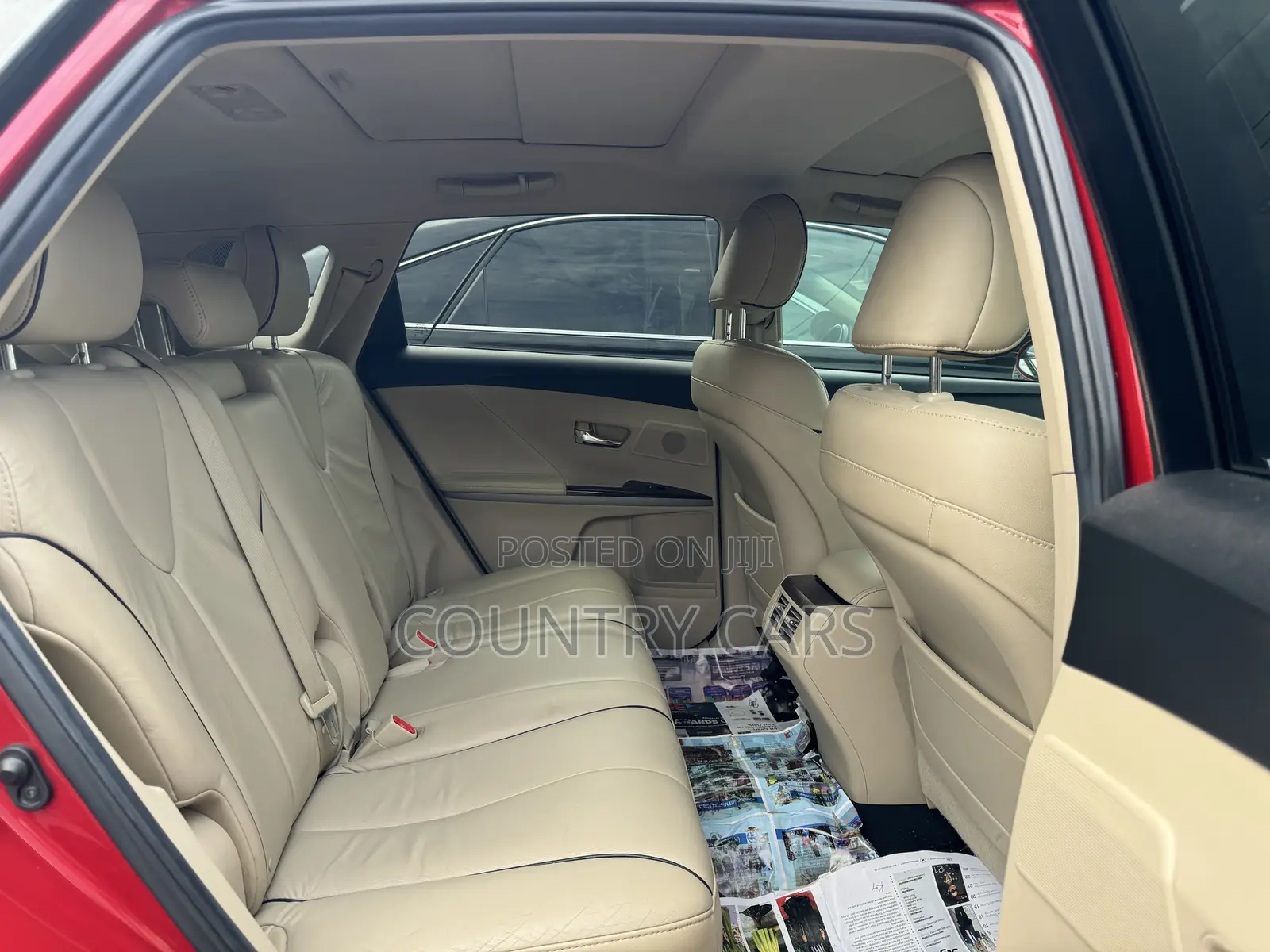 Toyota Venza XLE AWD V6 2013 Red