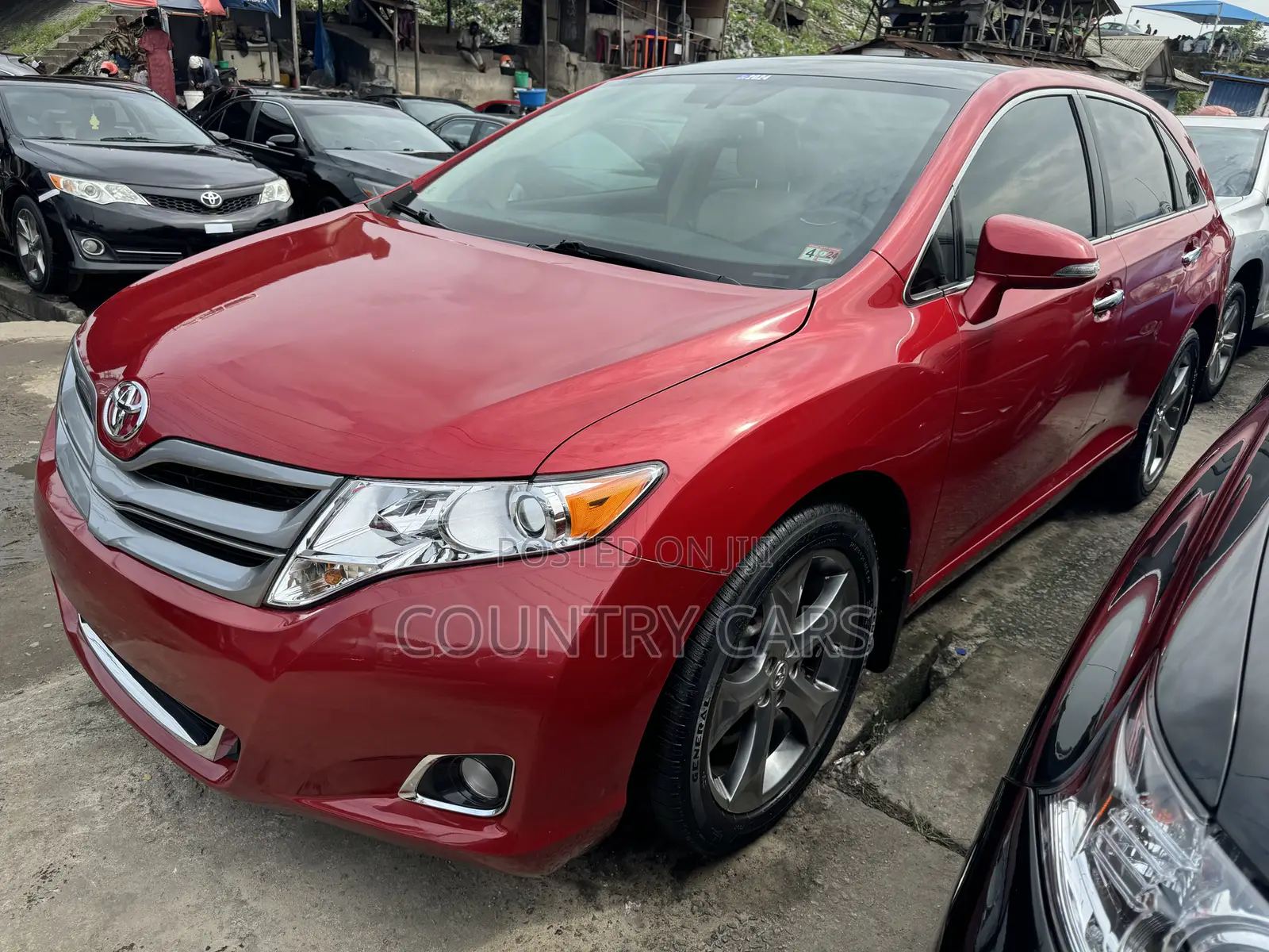Toyota Venza XLE AWD V6 2013 Red