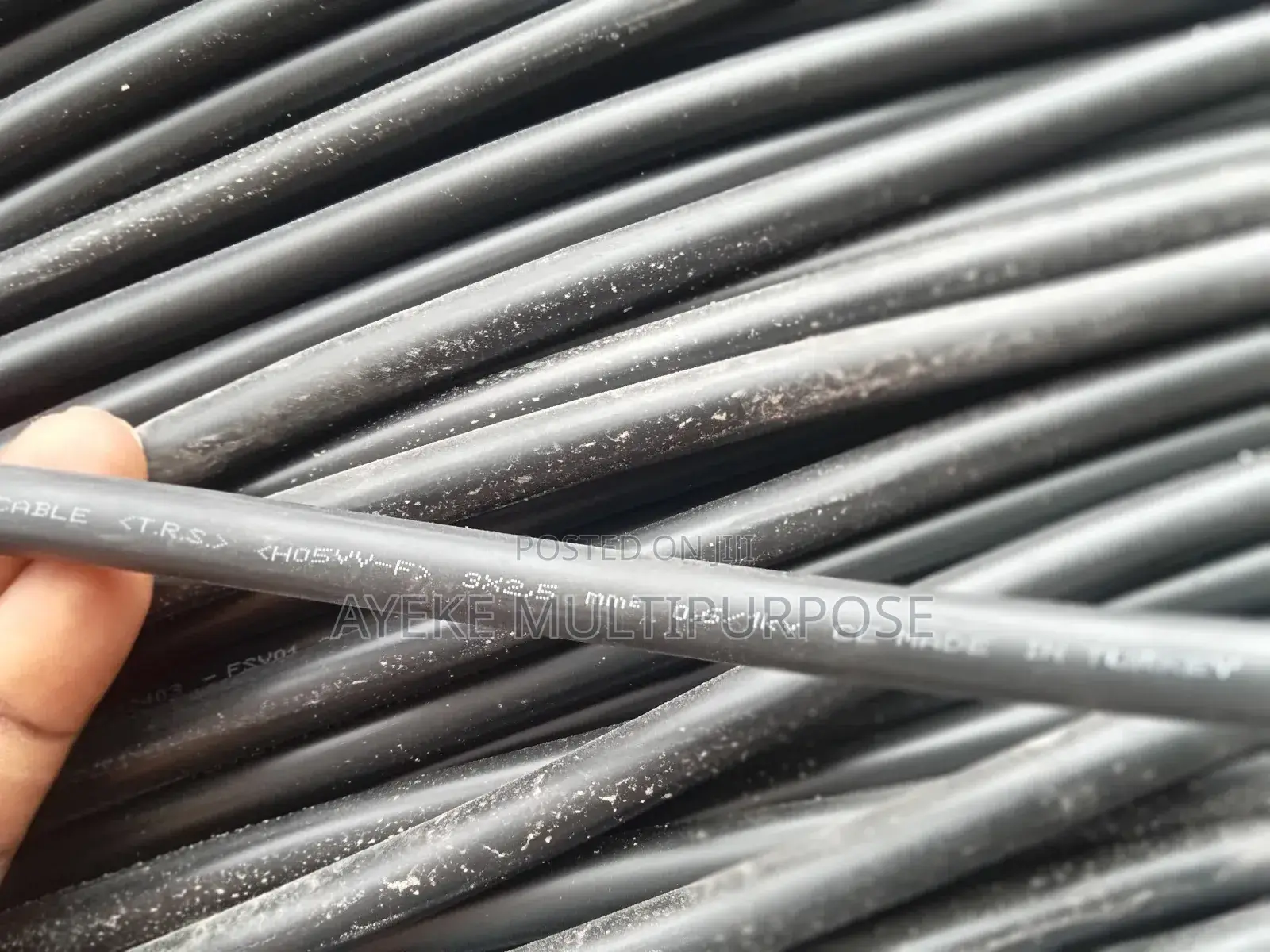 Pure Copper 2.5mm X 3core Flexible Control Cable