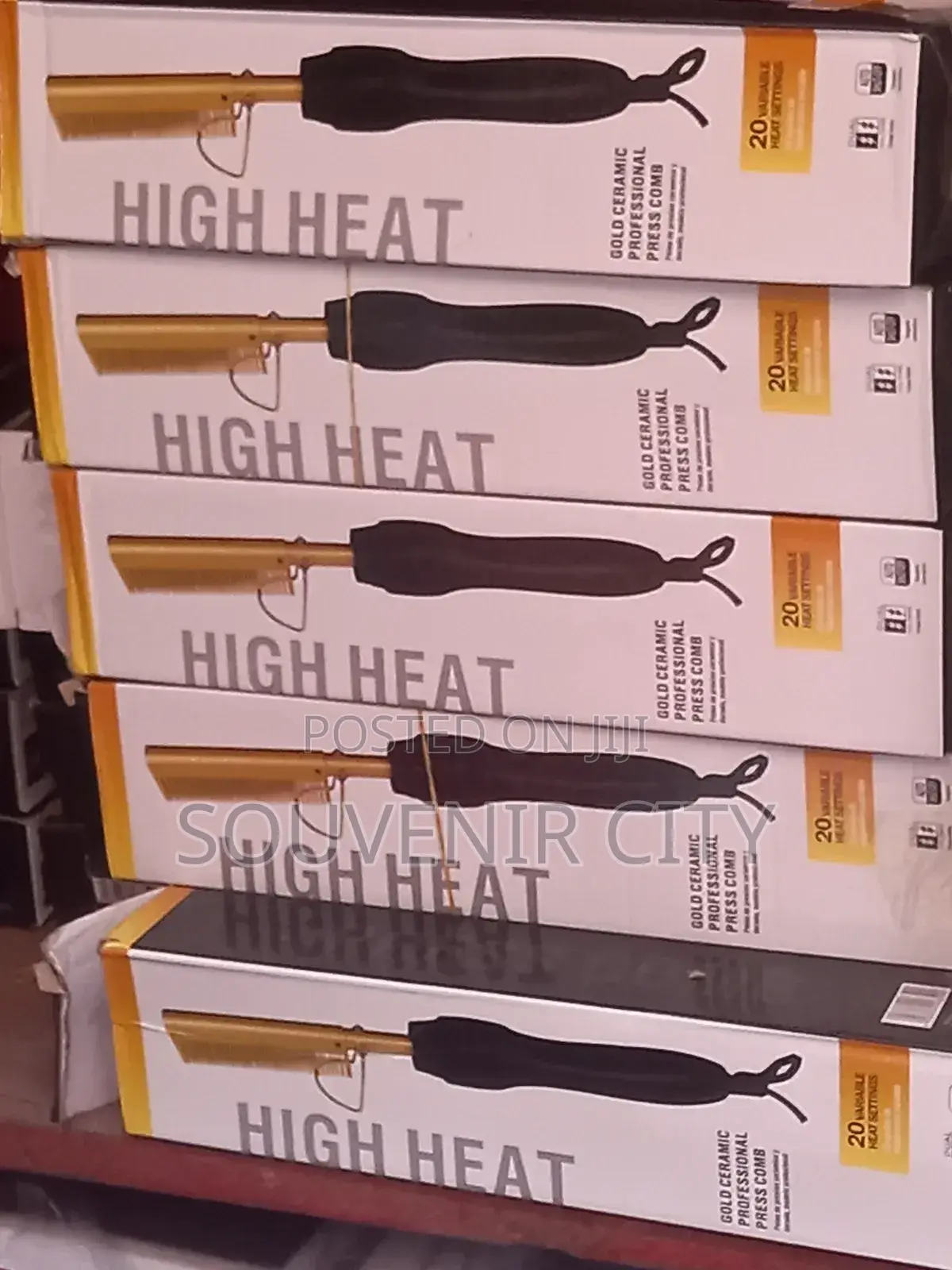 Styling Hair Straightener Hot Comb