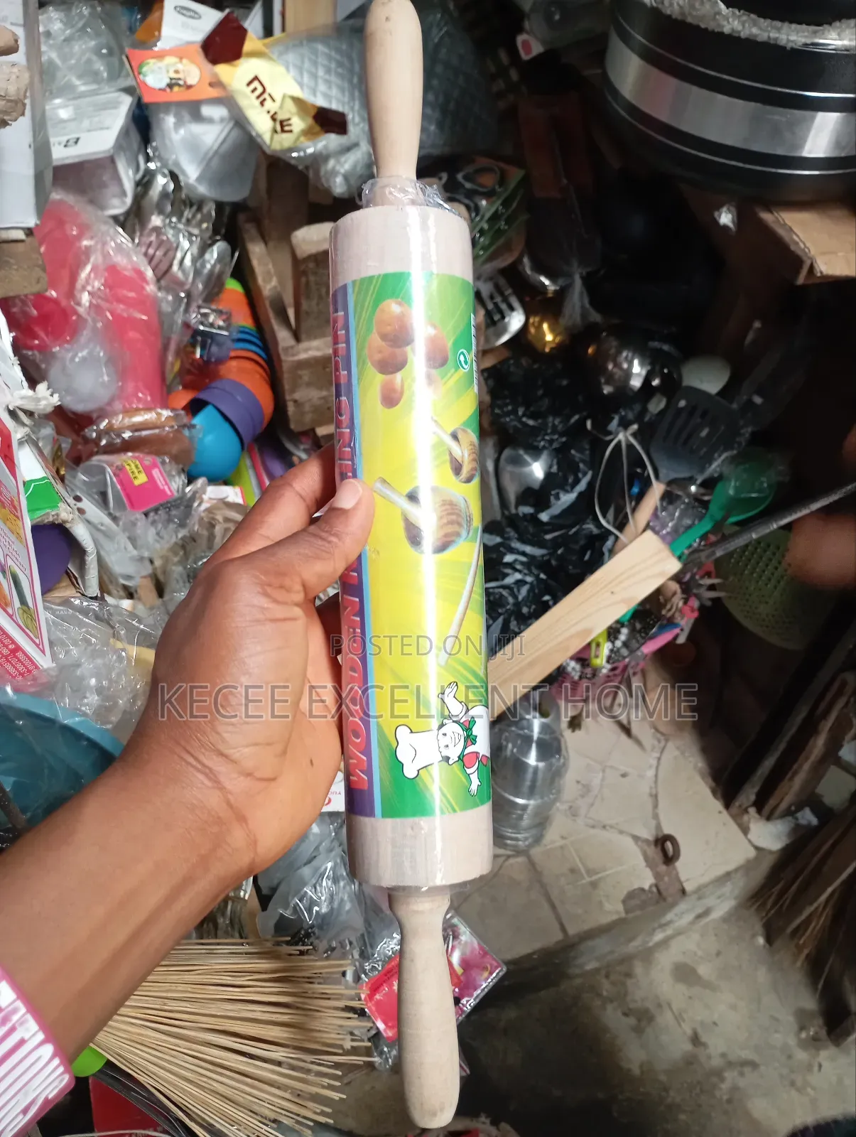 Classic Wooden Dough Rolling Pin