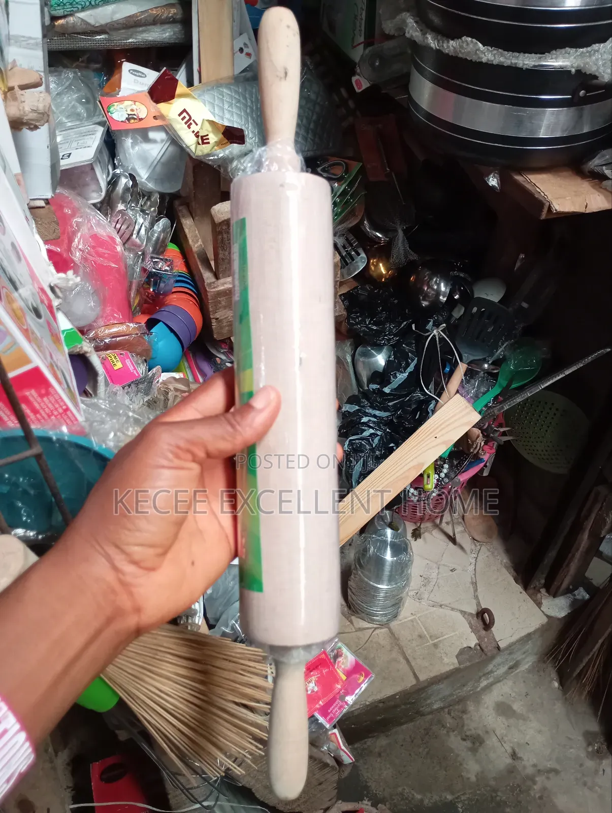 Classic Wooden Dough Rolling Pin