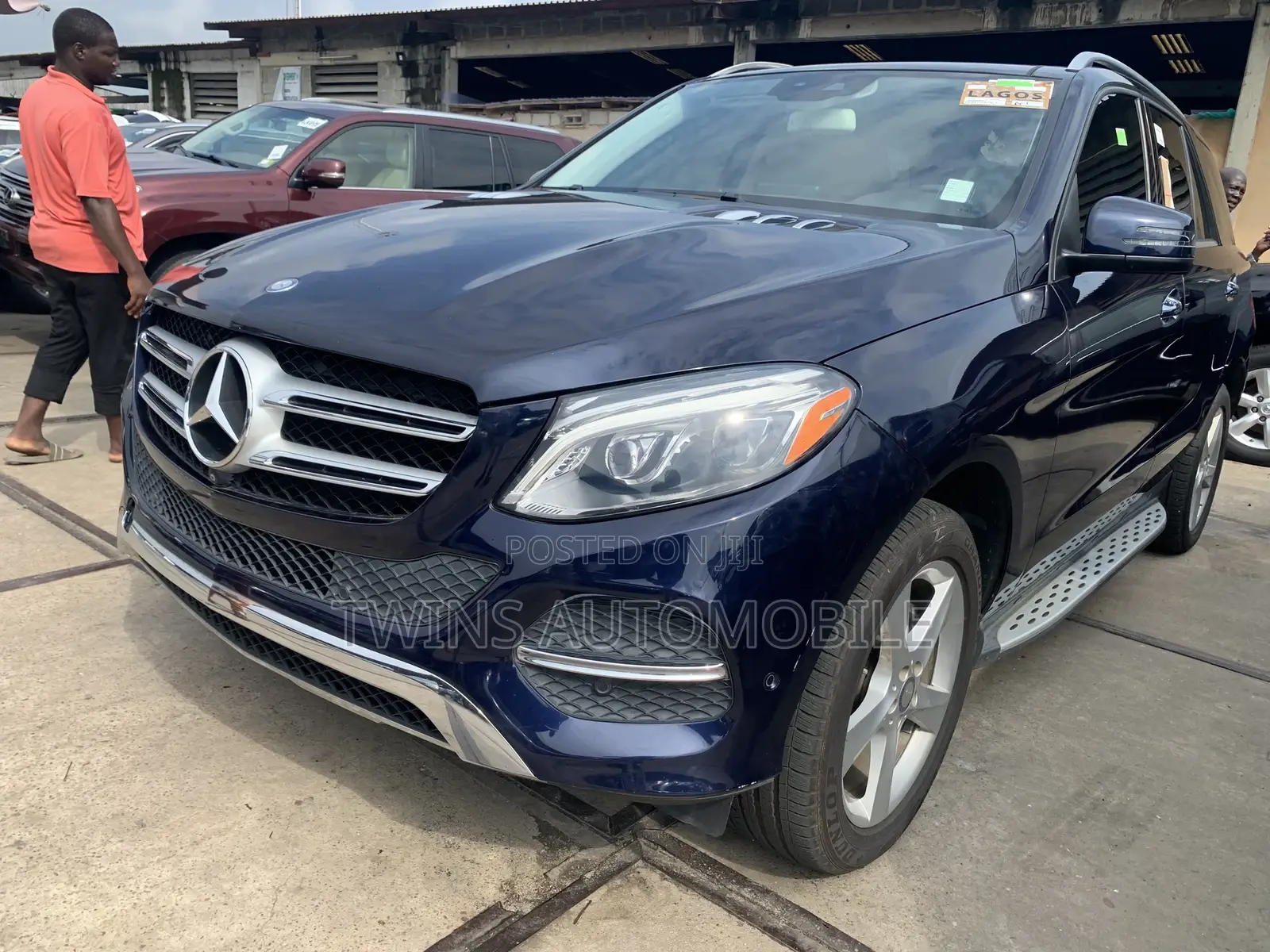 Mercedes-Benz GLE-Class GLE 350d 4MATIC 2016 Blue