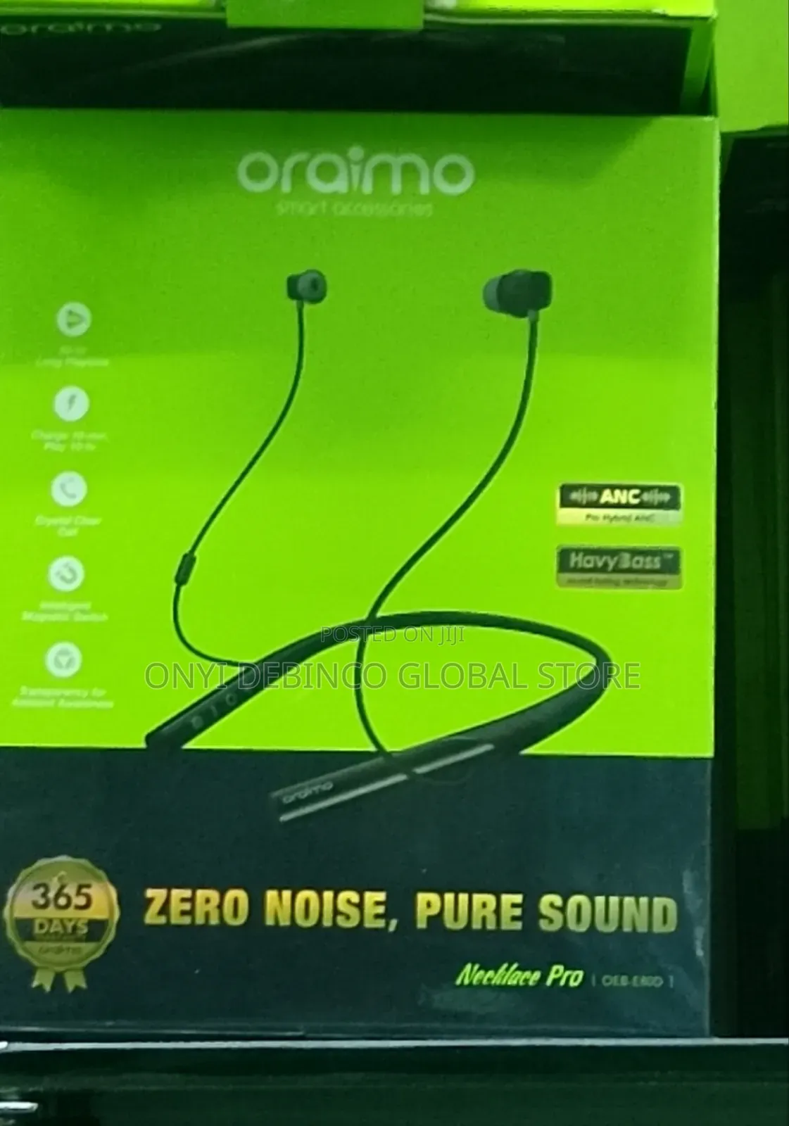Oraimo Necklace Pro ANC Wireless Headphones / Earpiece