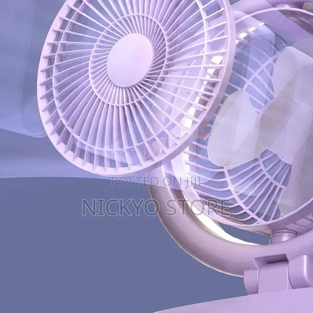 Portable Folding Half-Moon Curved Fan