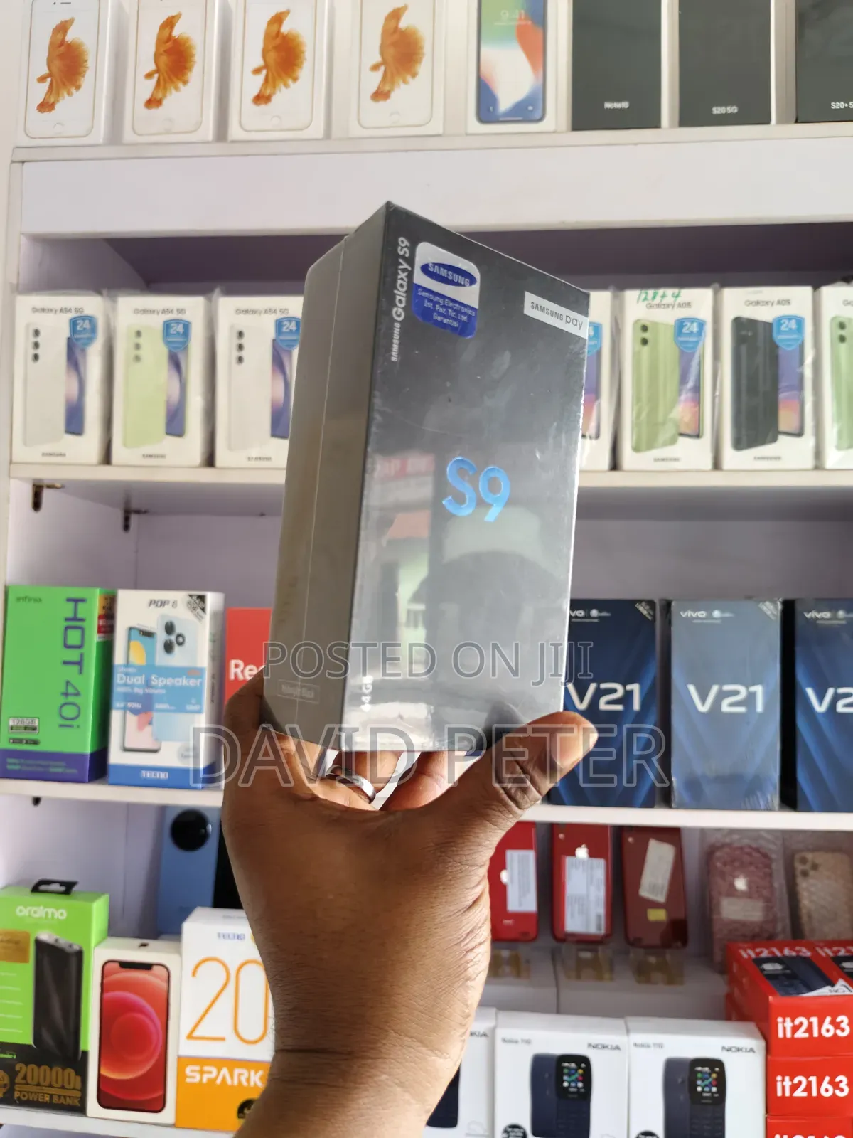 New Samsung Galaxy S9 64 GB Black