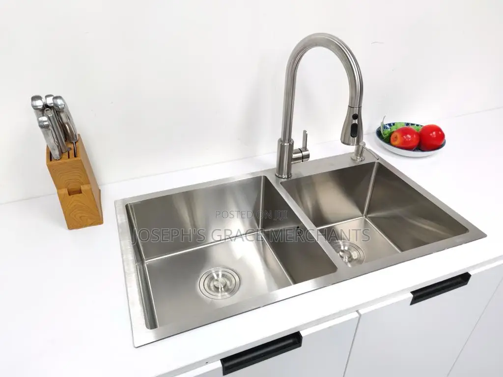 (Home Point) 2in1 304 Stainless Steel Sink Accessories.