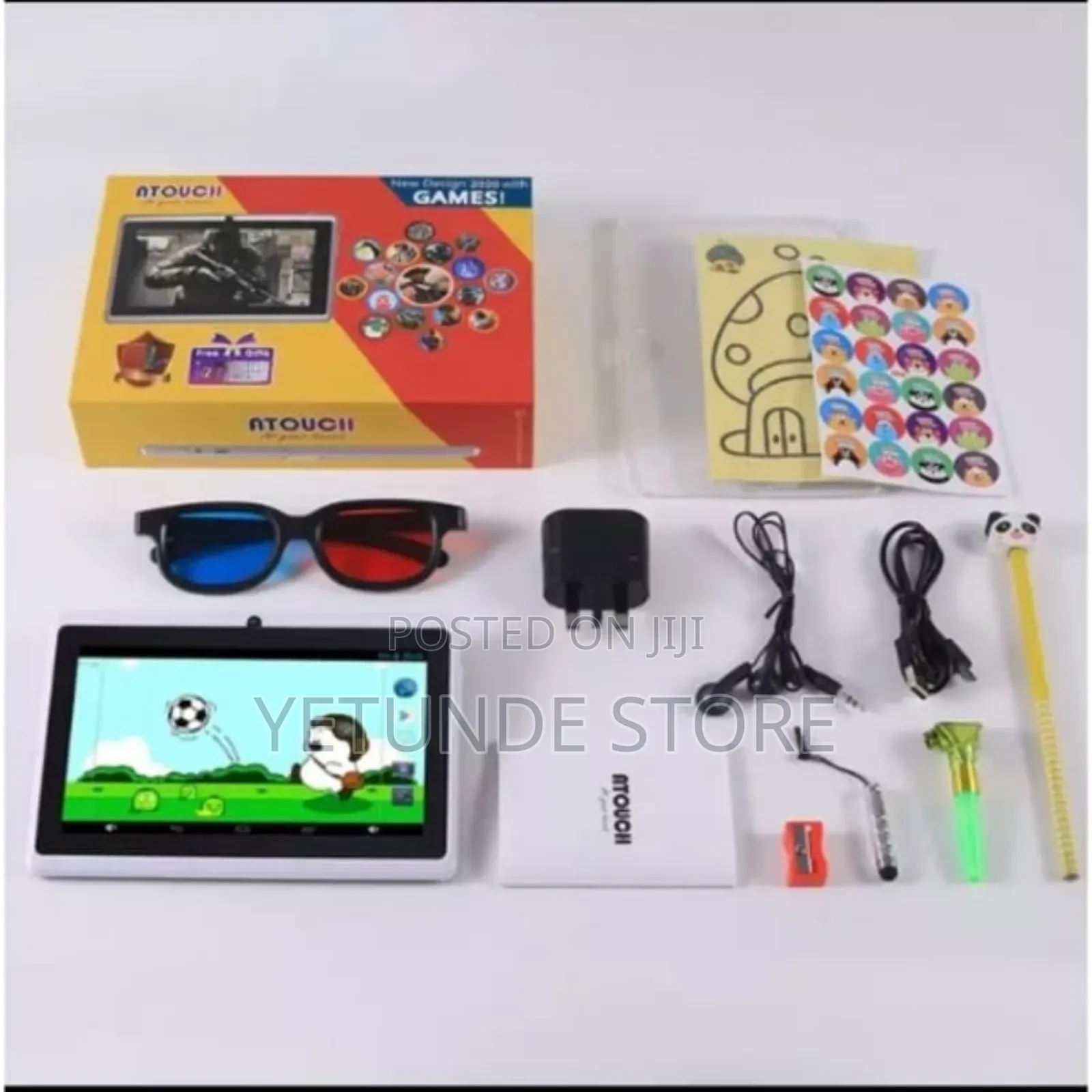 Educational Tablet for Kids Pre-Installed App, Games, Rhymes