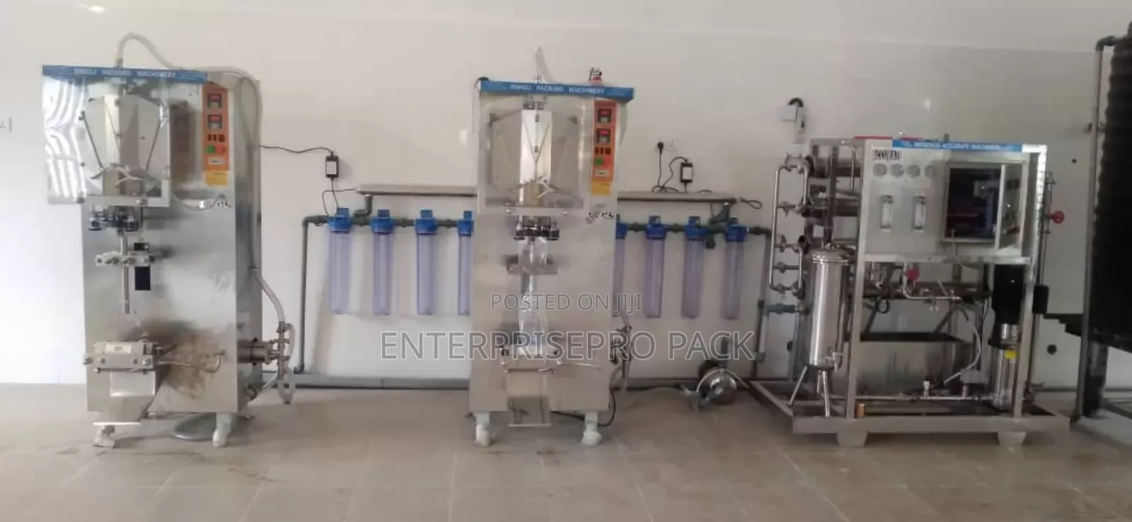 Sachet Drinking Water Complete Production Line