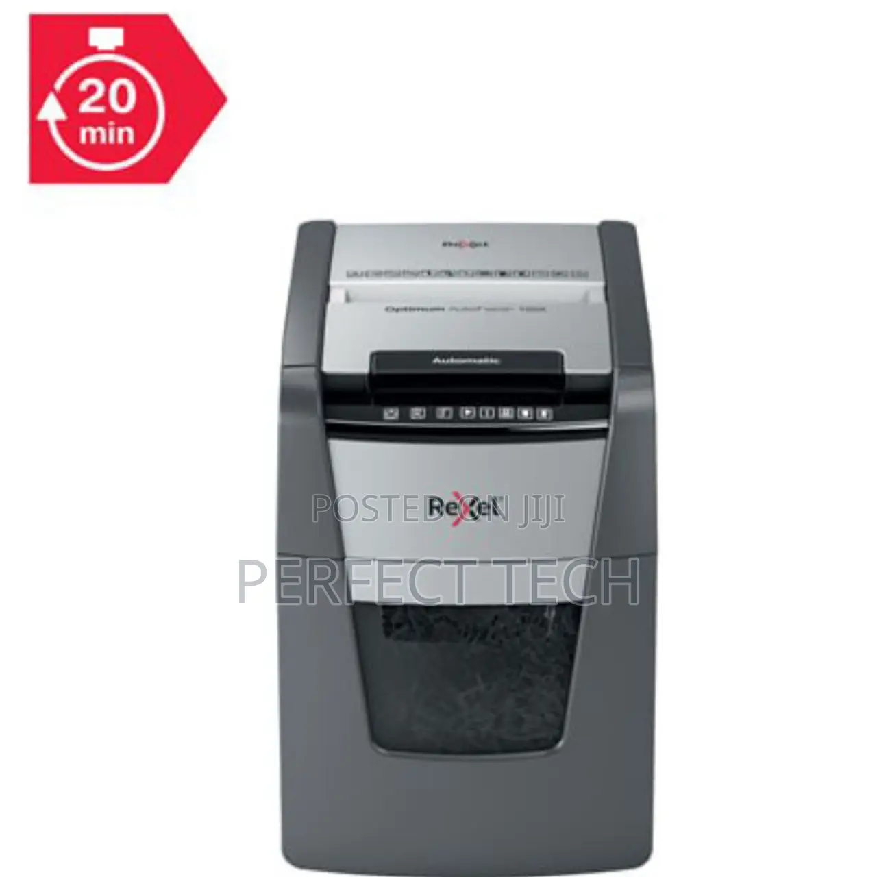 Rexel Optimum Autofeed+ 100x Automatic Cross Cut Paper Shred