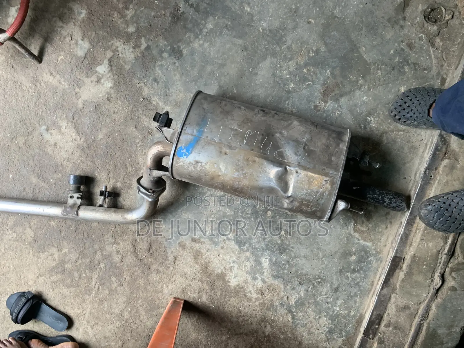 Complete Exhaust With Muffler Back Pot for Solara 2005