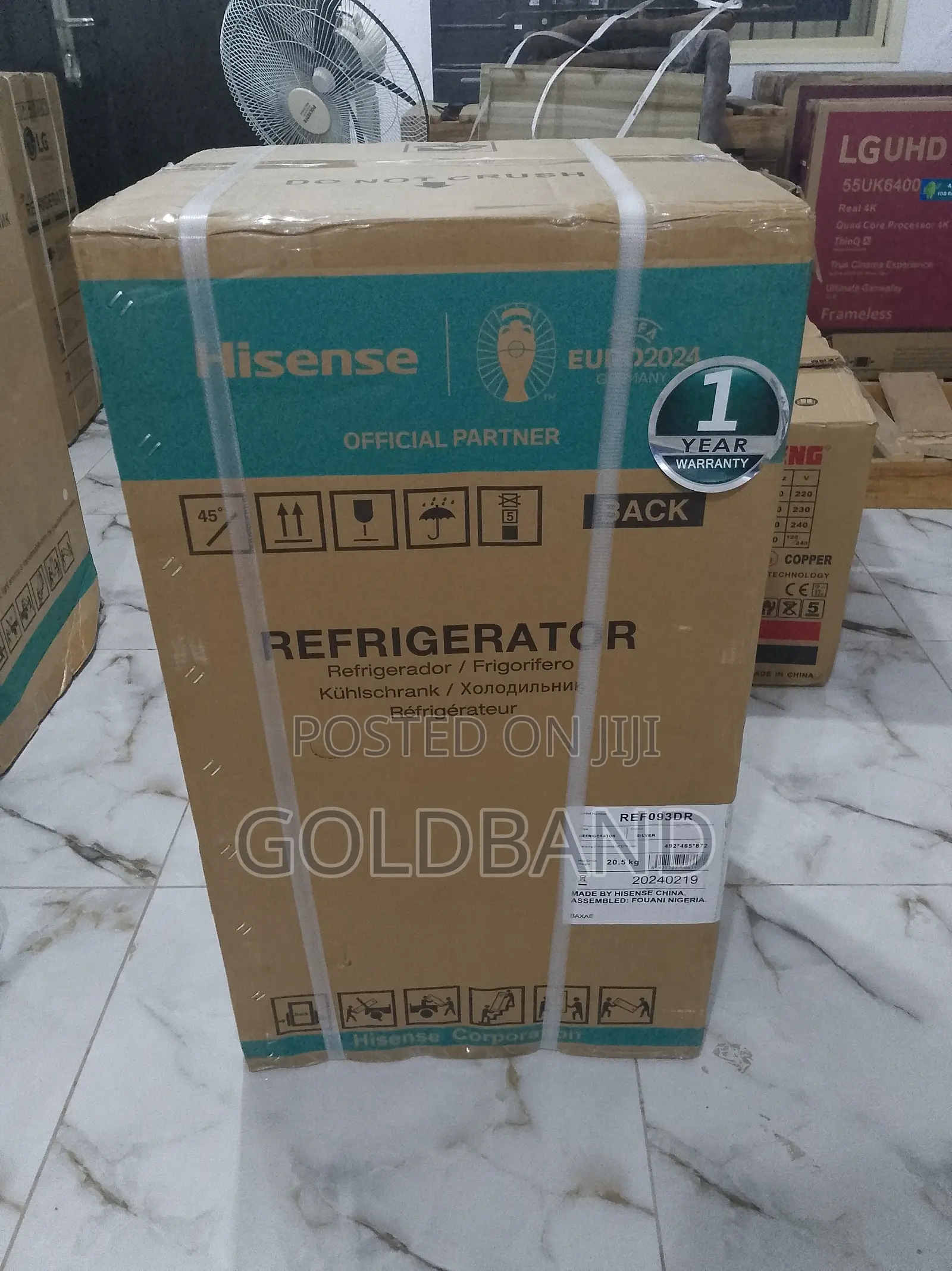 Hisense Quality Single Door Refrigerator 90L Available