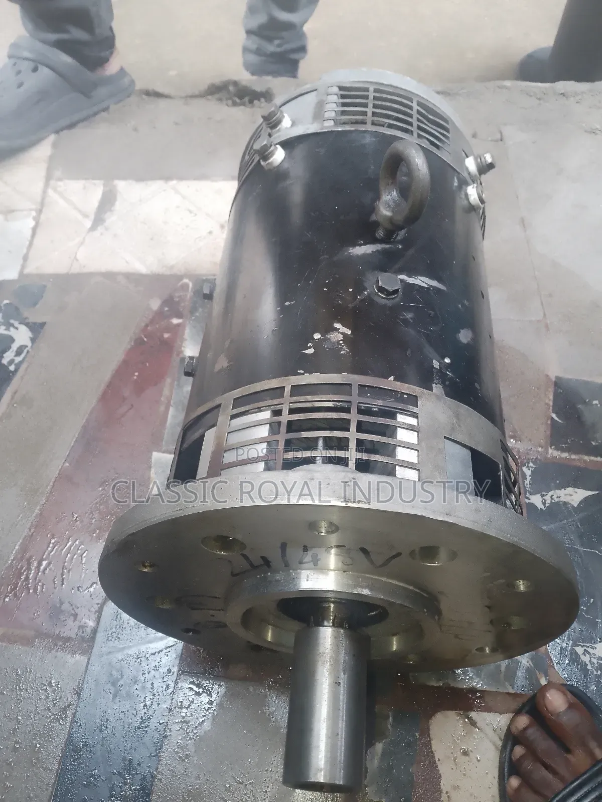 Original 100 Percent Copper Dc Motor 22 Kw 30 Hp 24/48 Volts