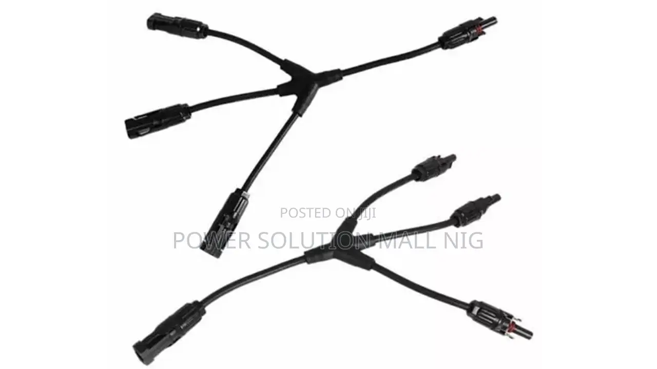 Branch MC4 Connectors for Solar Panel - Pair of 3-in-1